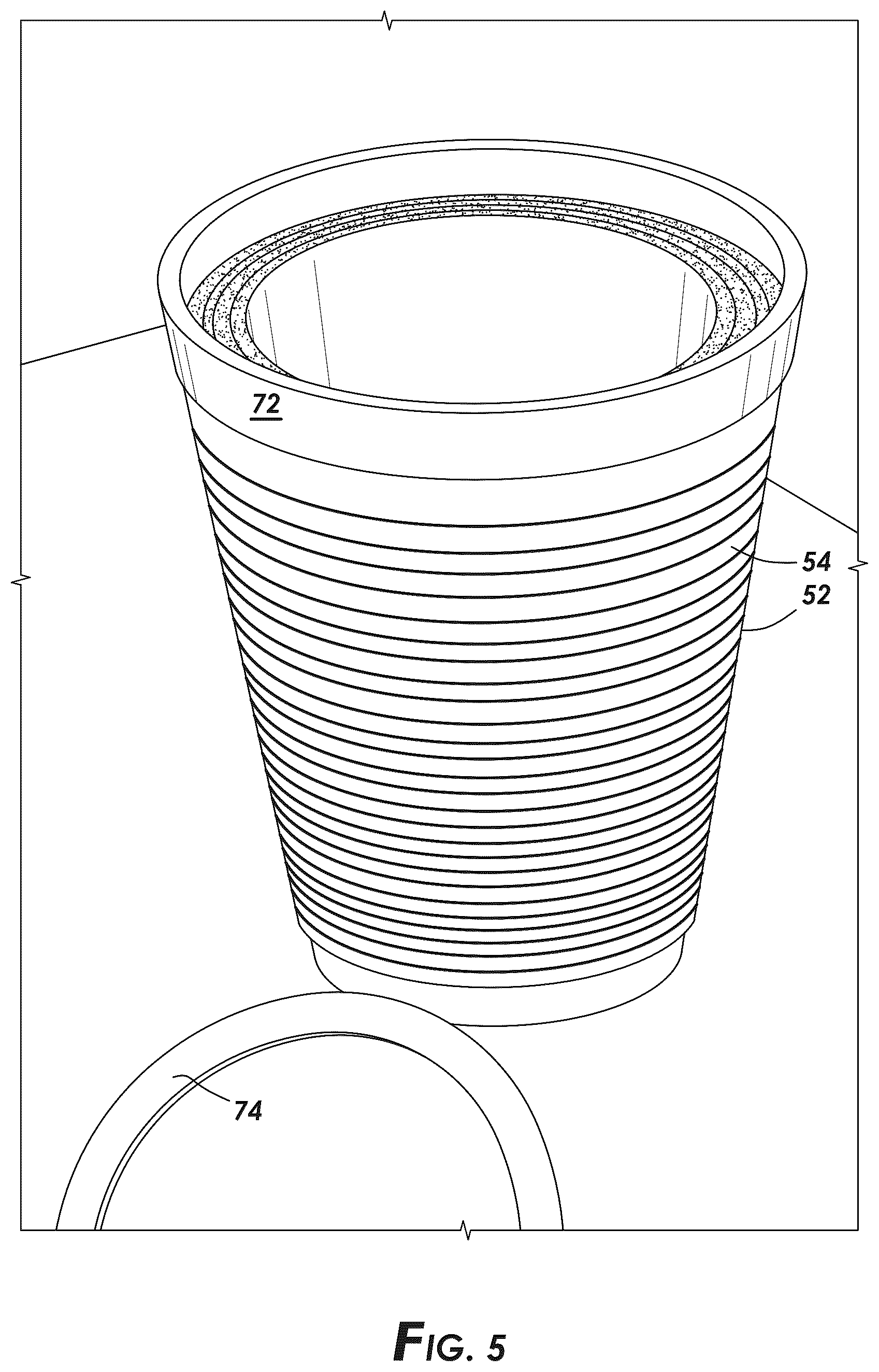 Patent US12496477 Figure 5 – Fire suppressing gas generators, systems, and arrangements
