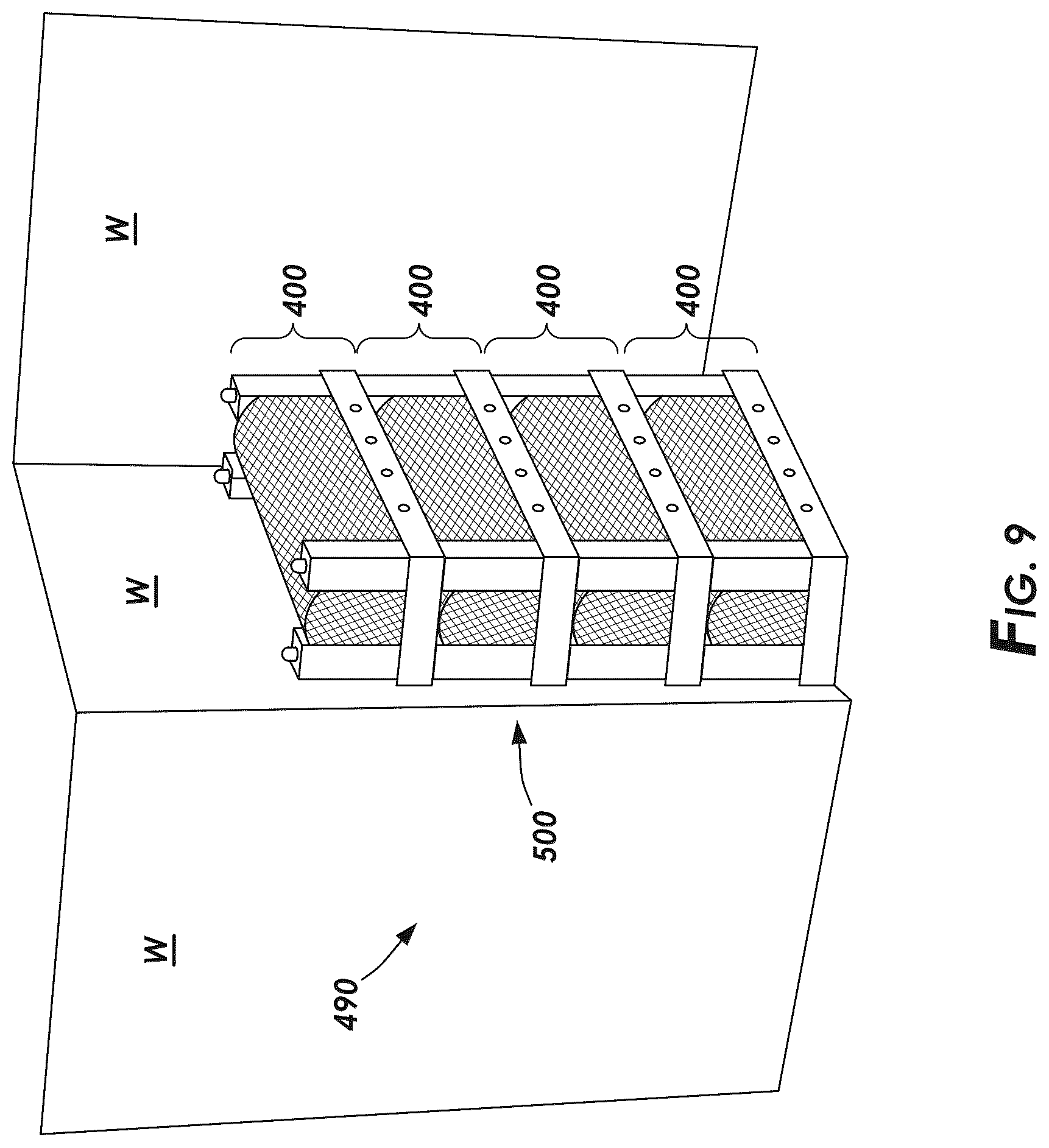 Patent US12496477 Figure 9 – Fire suppressing gas generators, systems, and arrangements