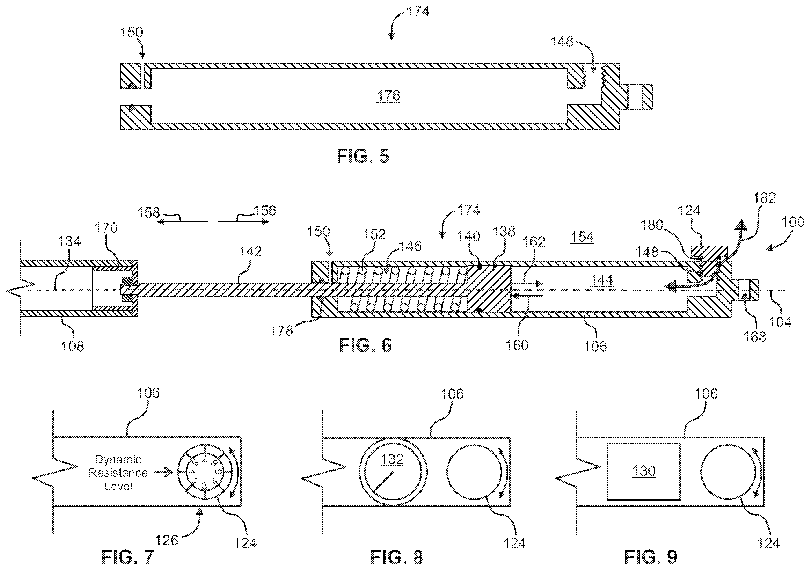 Patent US12496480 Figure 2 – Variable force pneumatic exercise staff and method