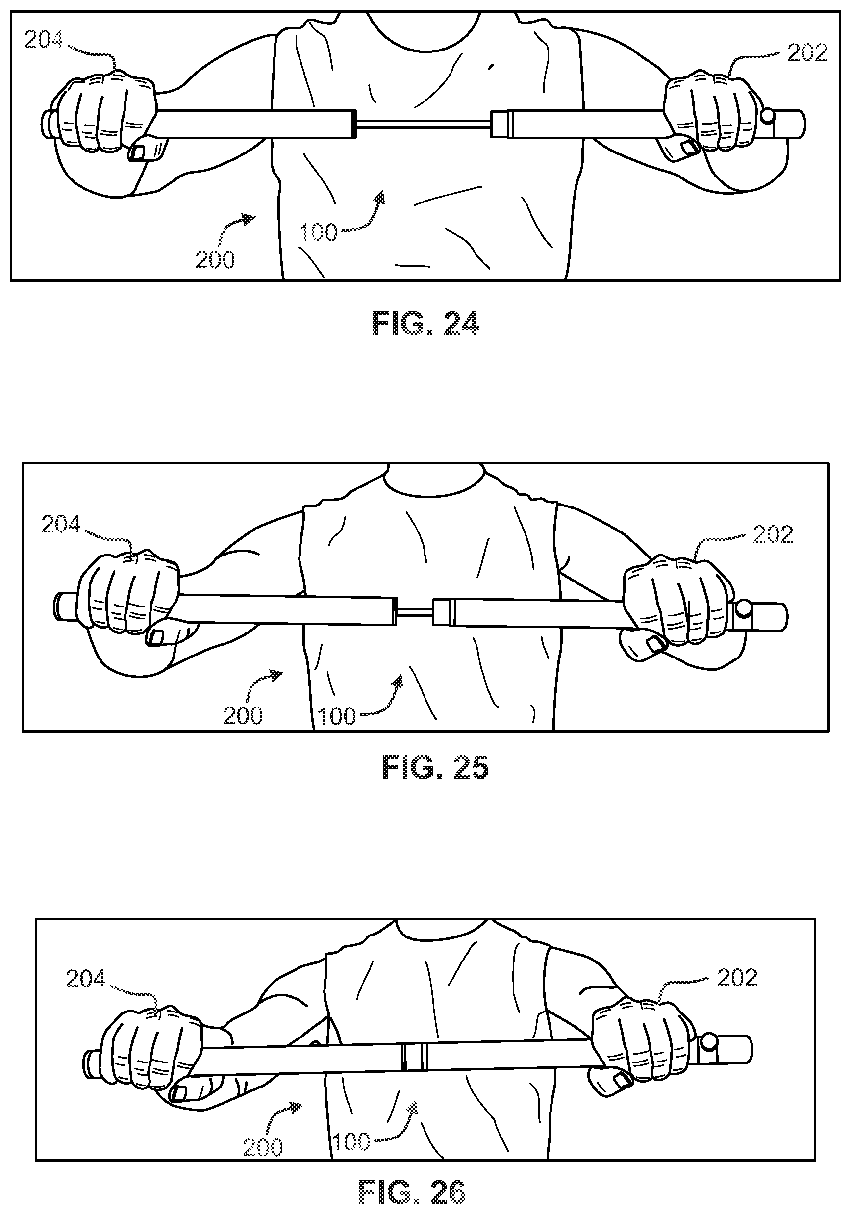 Patent US12496480 Figure 7 – Variable force pneumatic exercise staff and method