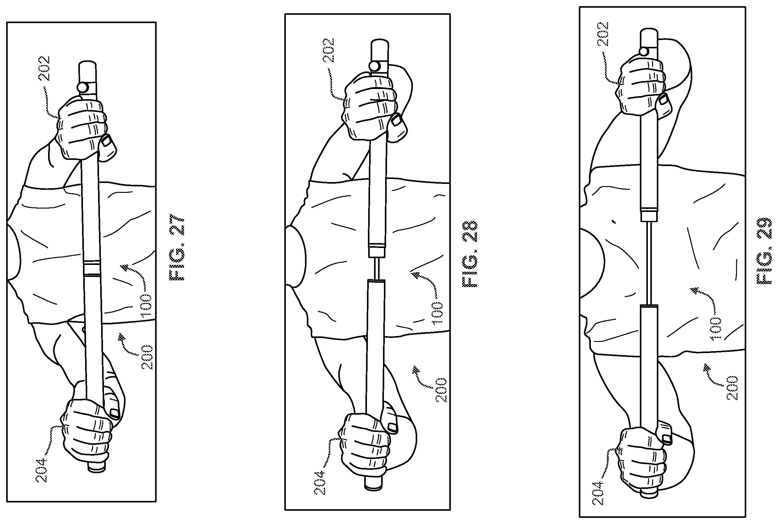 Patent US12496480 Figure 8 – Variable force pneumatic exercise staff and method