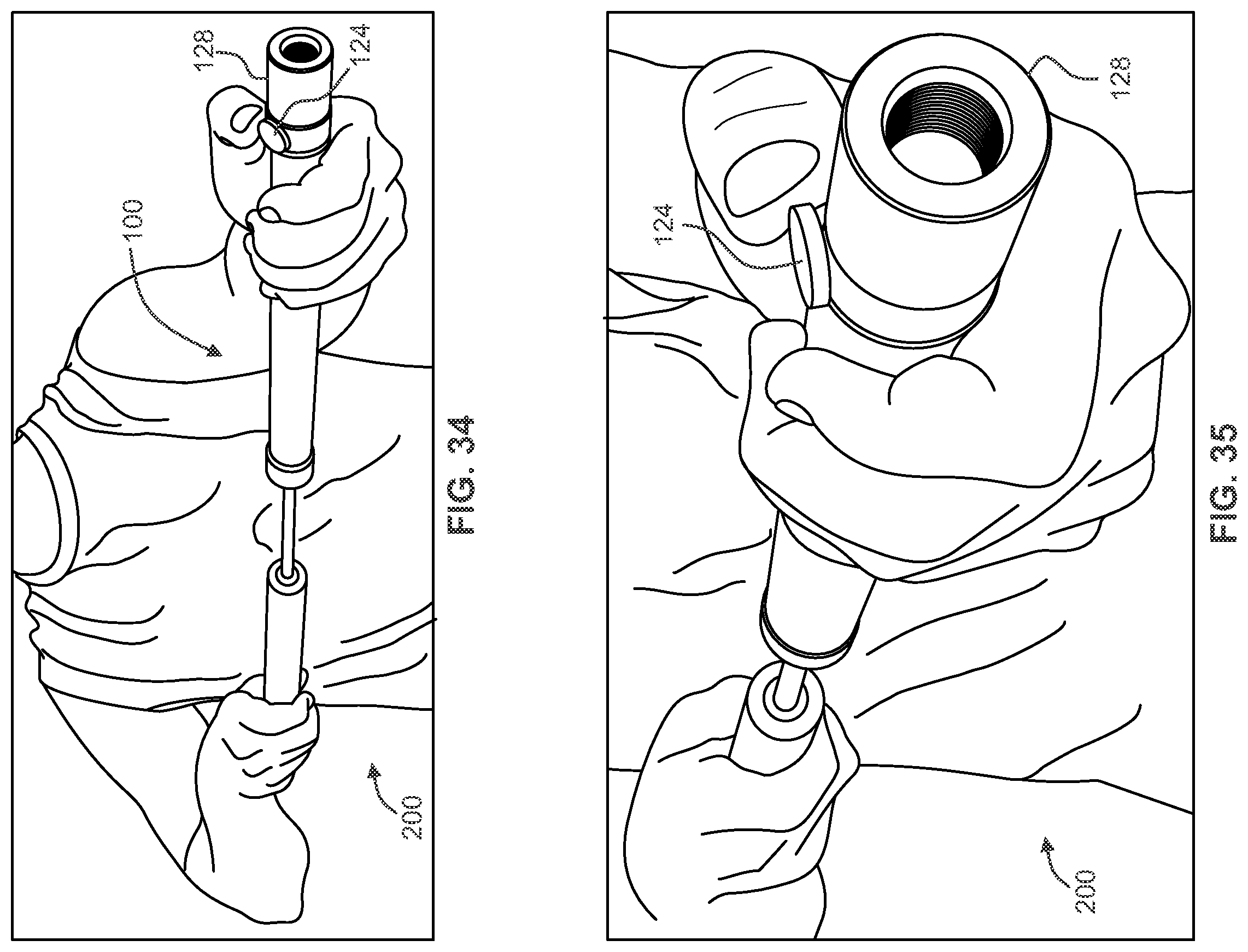 Patent US12496480 Figure 11 – Variable force pneumatic exercise staff and method