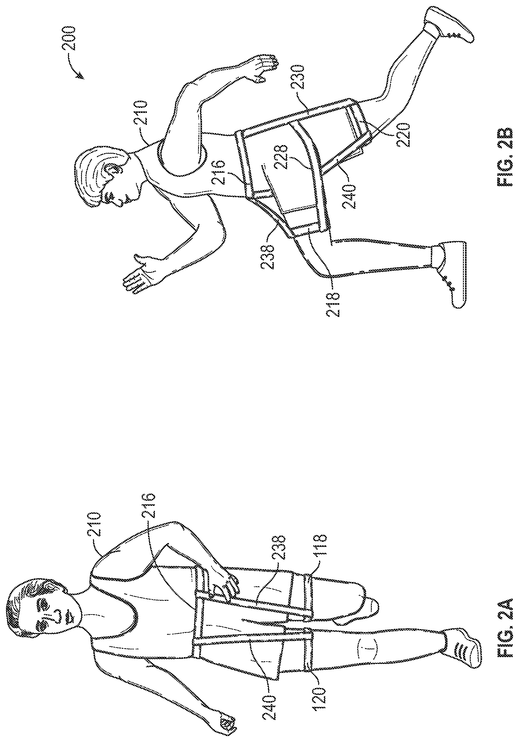 Patent US12496482 Figure 2 – Power shorts for fitness and rehabilitation