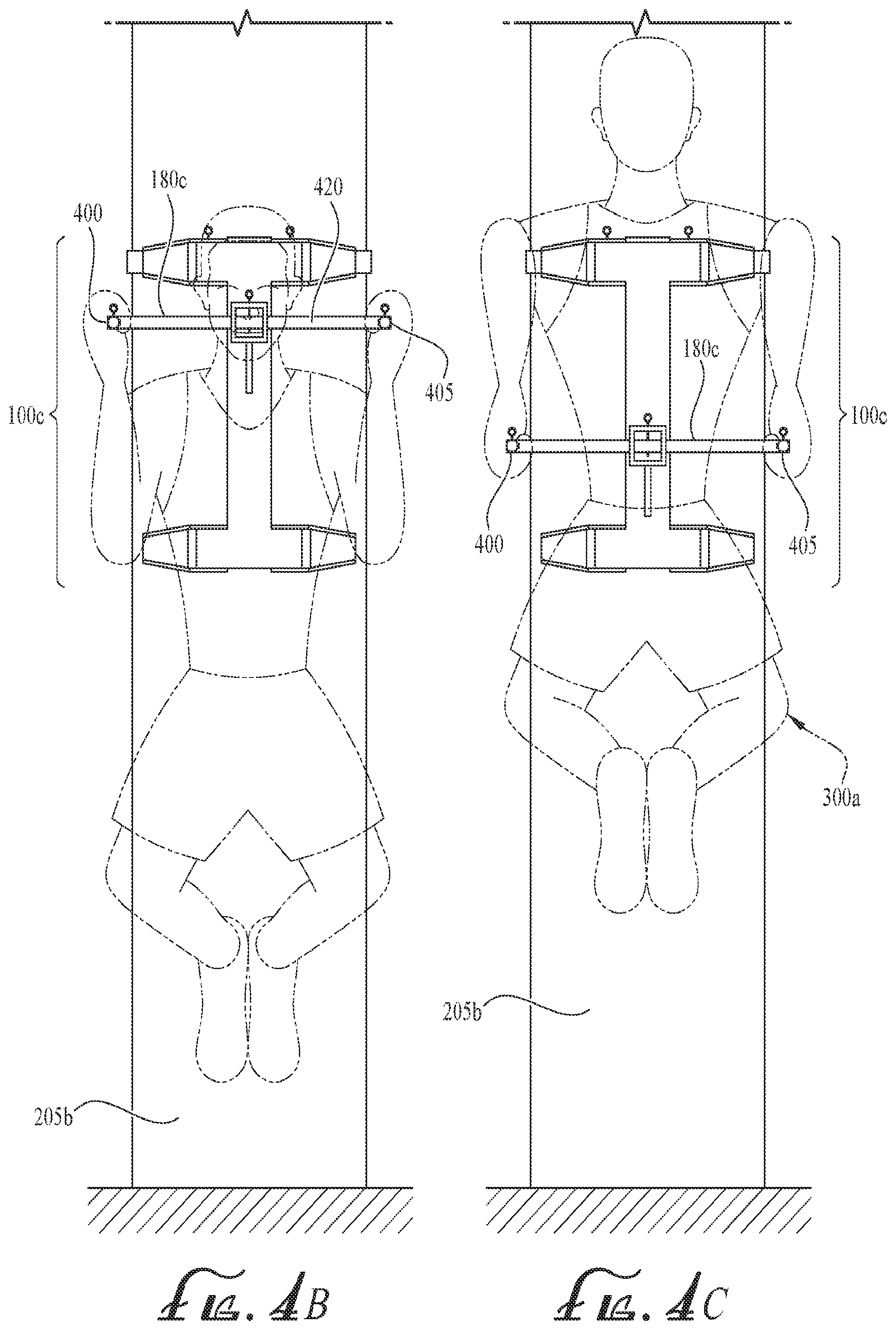 Patent US12496483 Figure 4 – Portable gravity based and bodyweight exercise device
