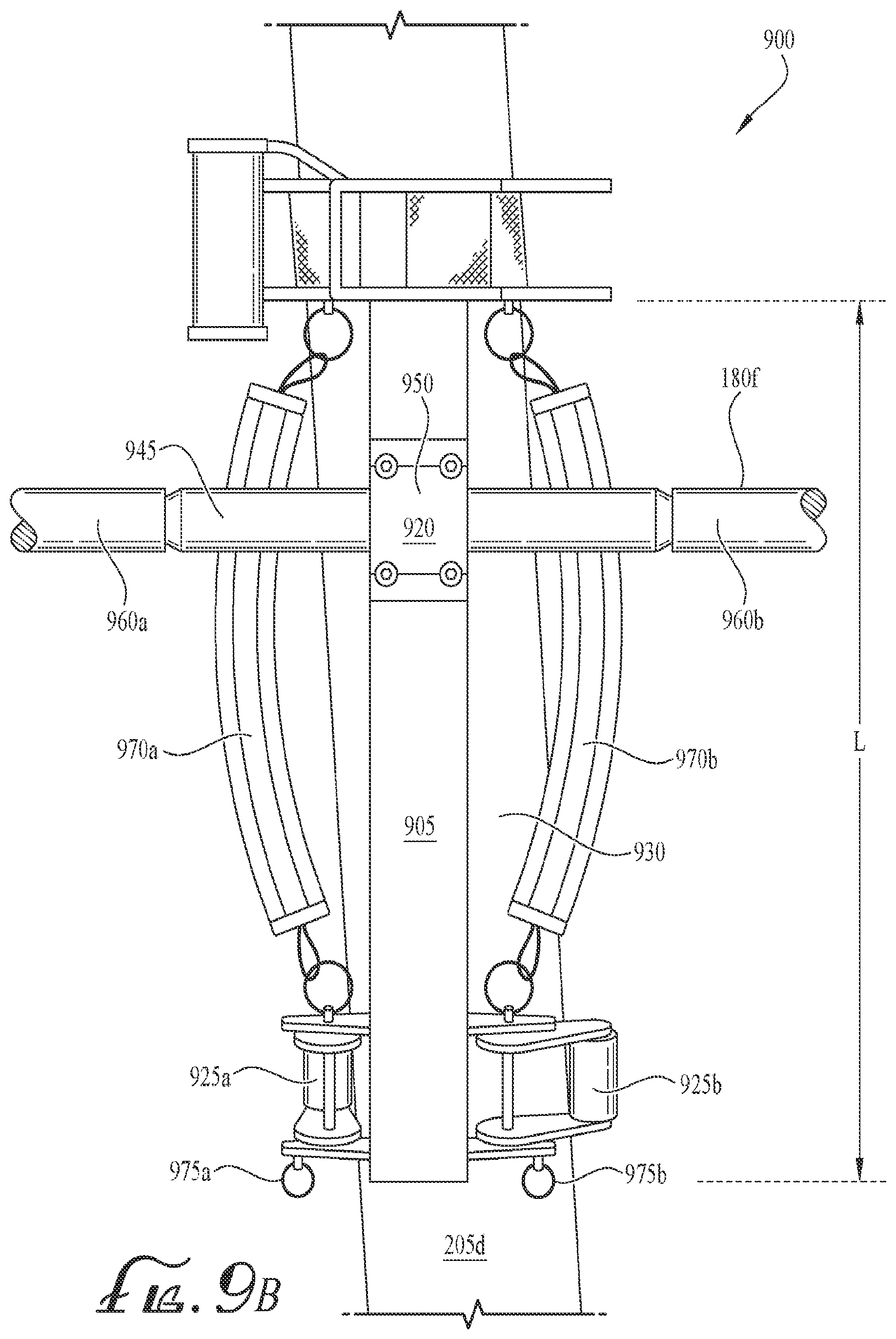 Patent US12496483 Figure 9 – Portable gravity based and bodyweight exercise device