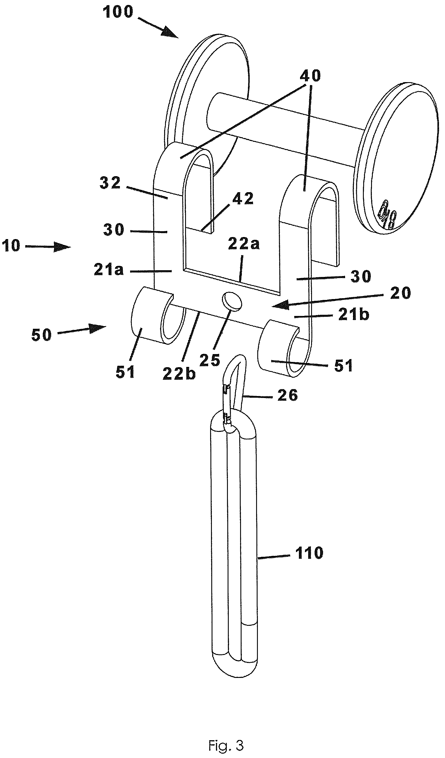 Patent US12496486 Figure 3 – Multi-modal strength training apparatus