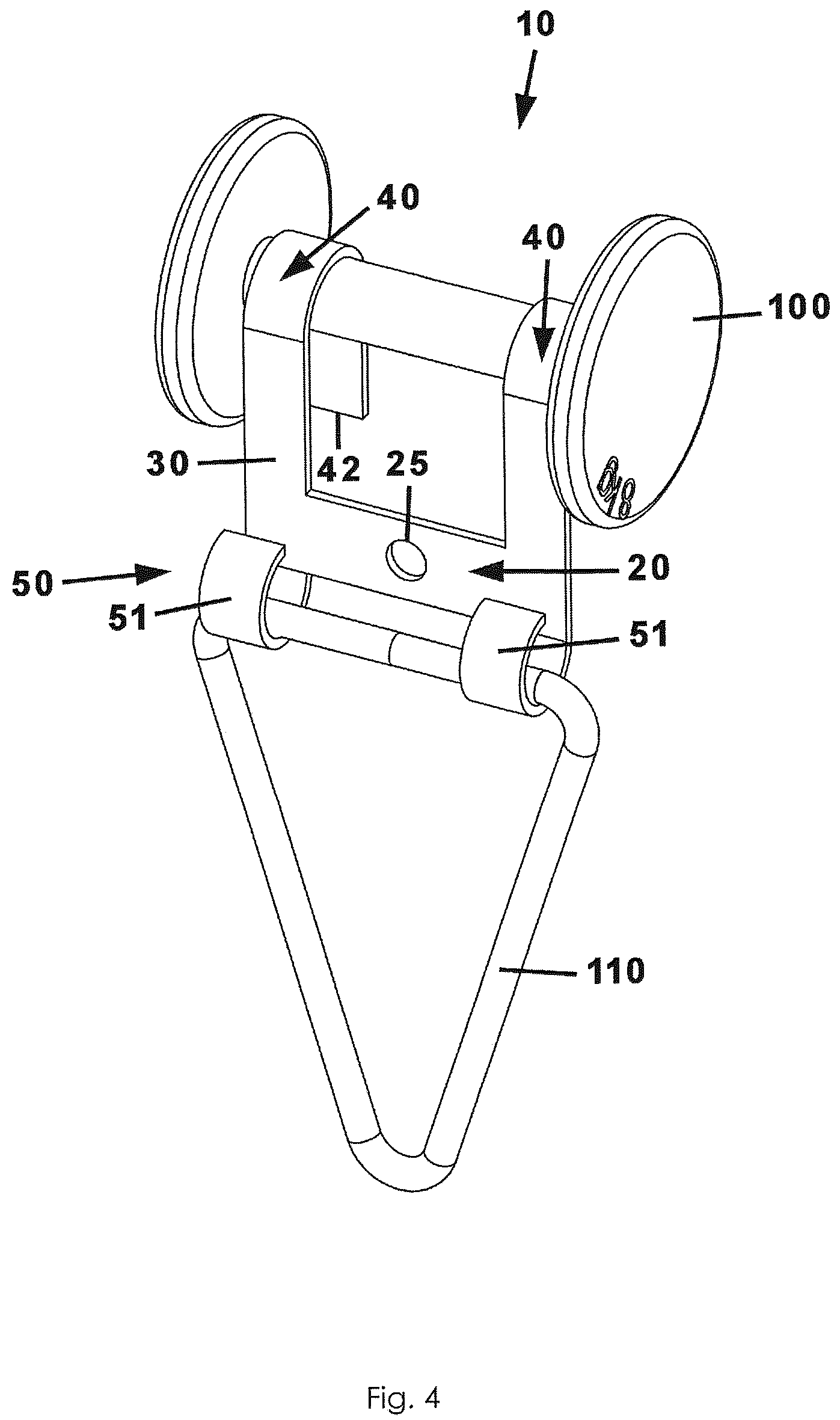 Patent US12496486 Figure 4 – Multi-modal strength training apparatus