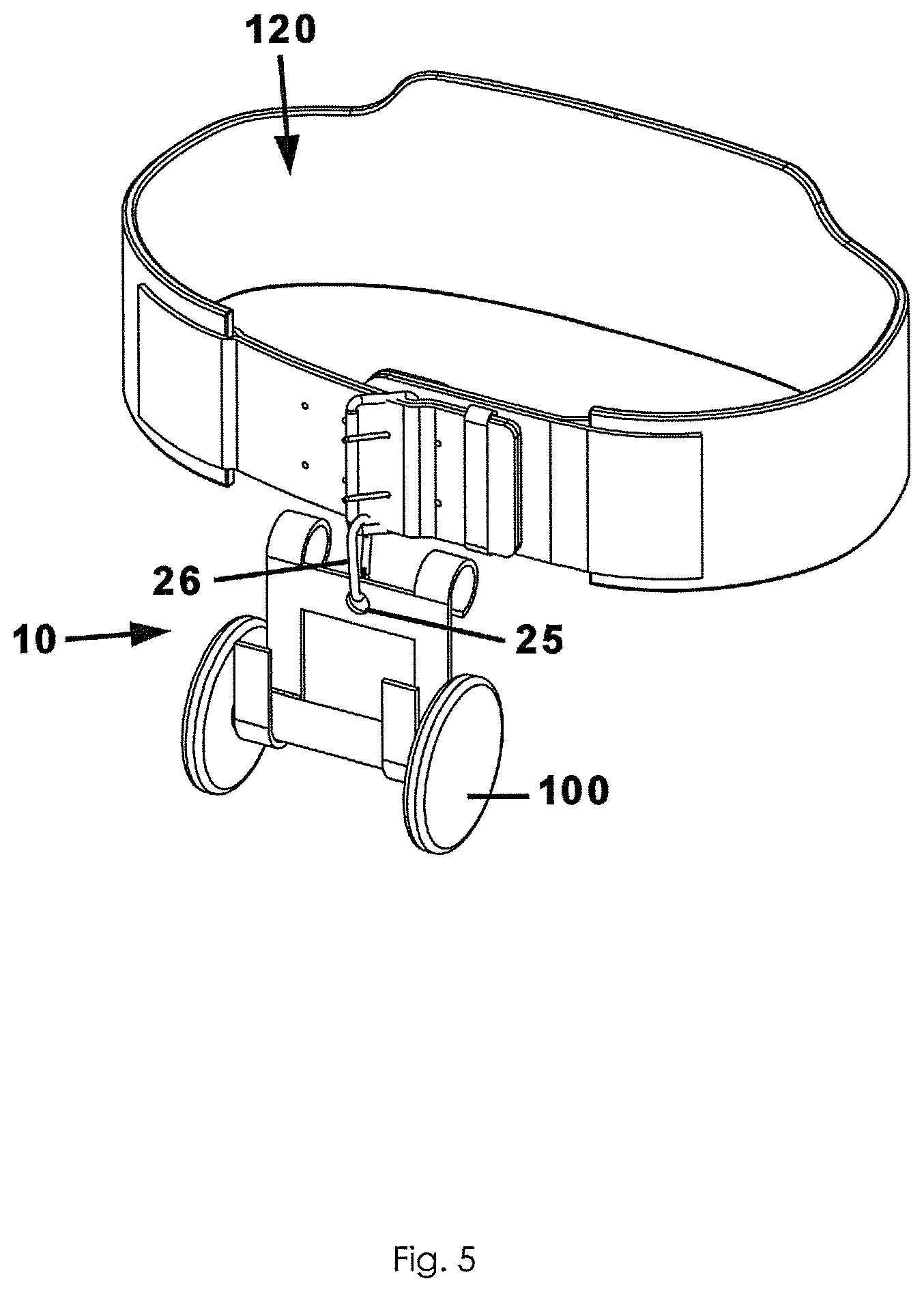 Patent US12496486 Figure 5 – Multi-modal strength training apparatus