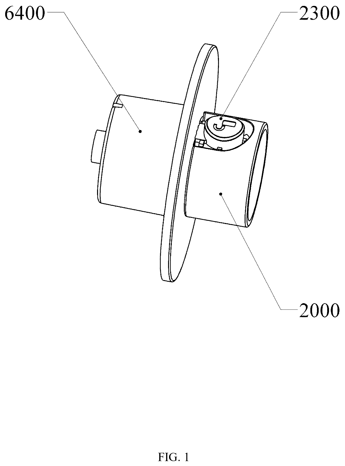 Patent US12496488 Figure 1 – Easy-to-adjust exercise device