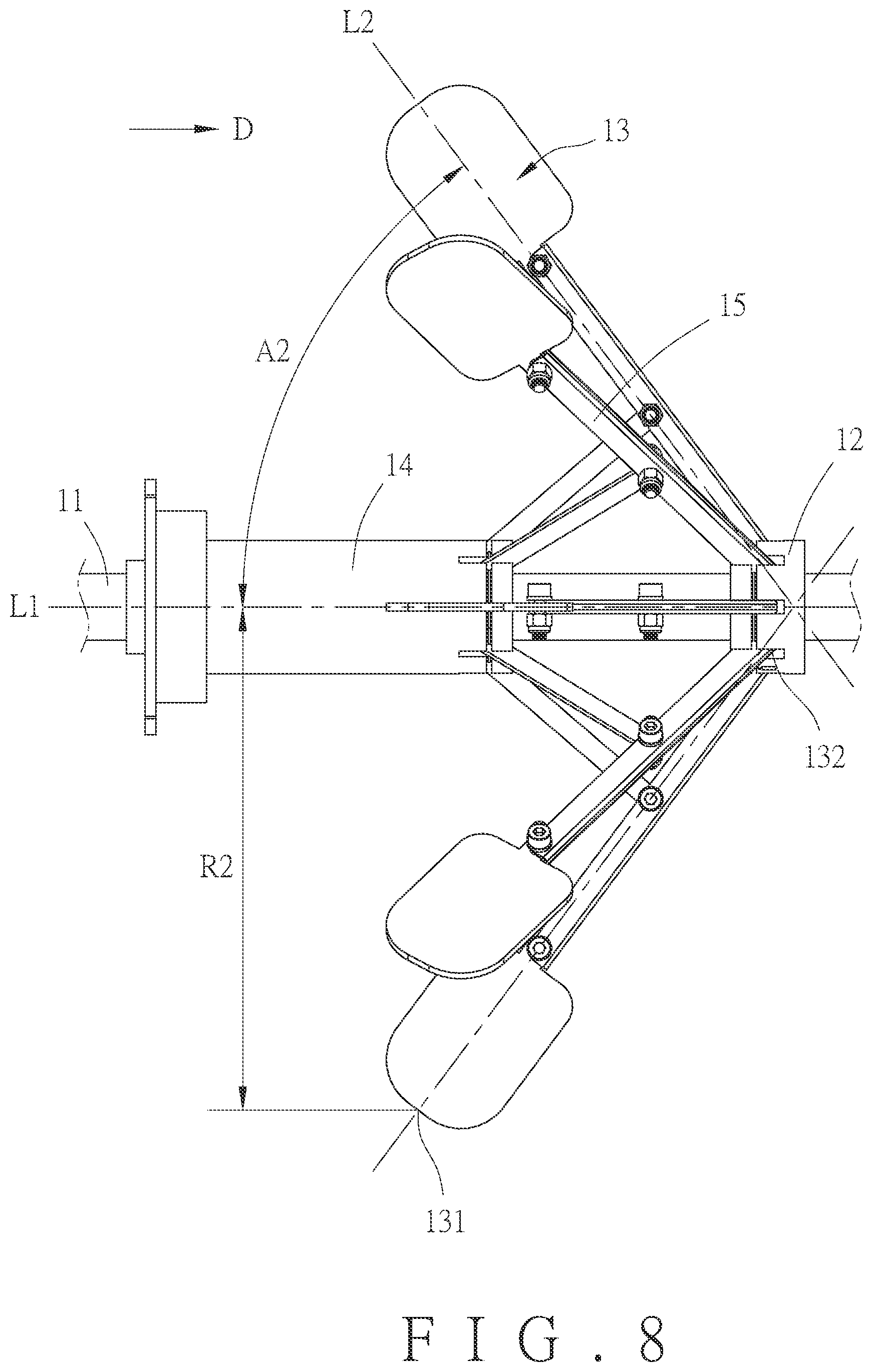 Patent US12496490 Figure 8 – Method for adjusting blade resistance