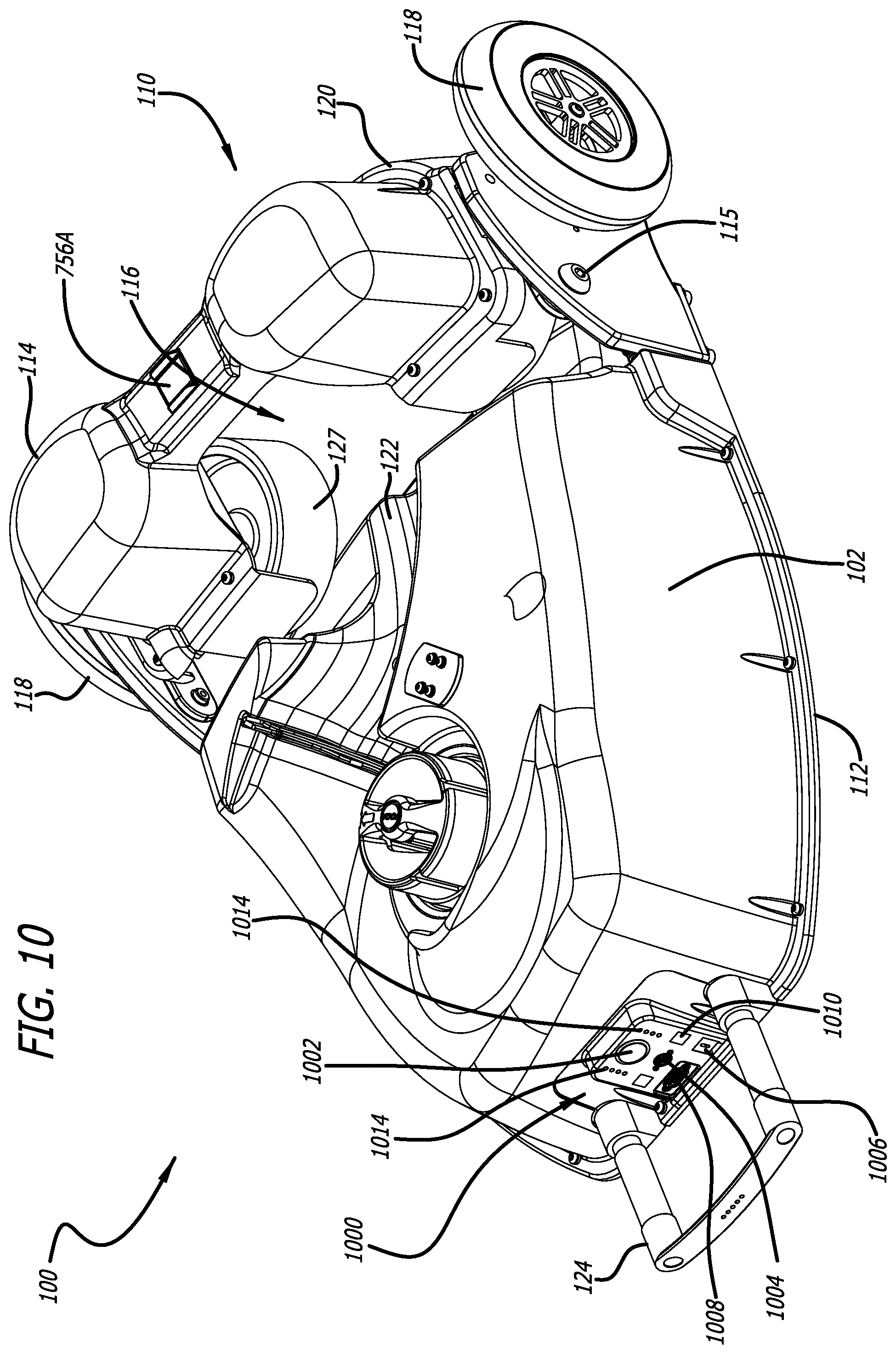 Patent US12496491 Figure 12 – System and method for a ball-throwing machine