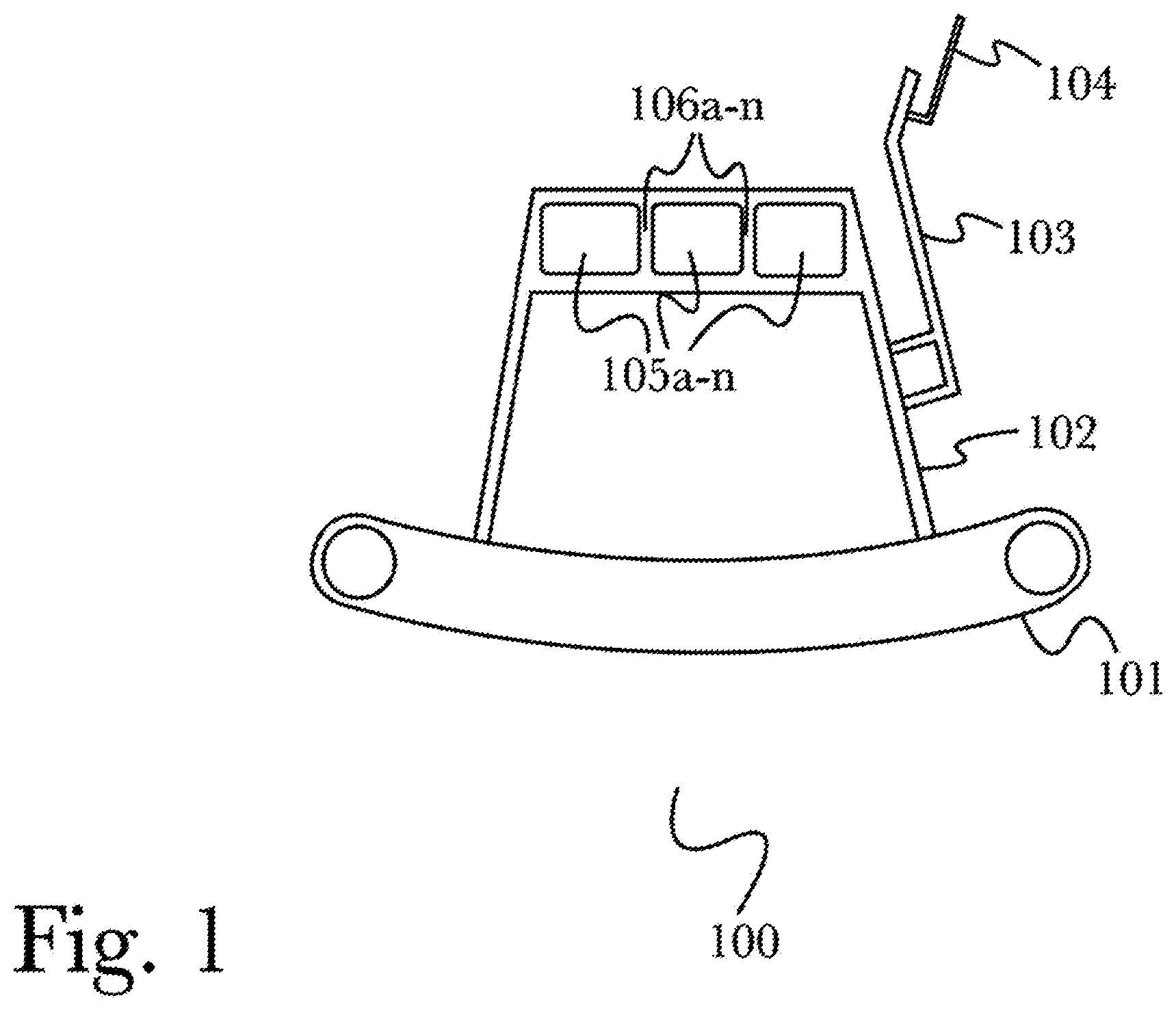 Patent US12496492 Figure 1 – System and method for targeted neurological therapy using brainwave entrainment with passive treatment