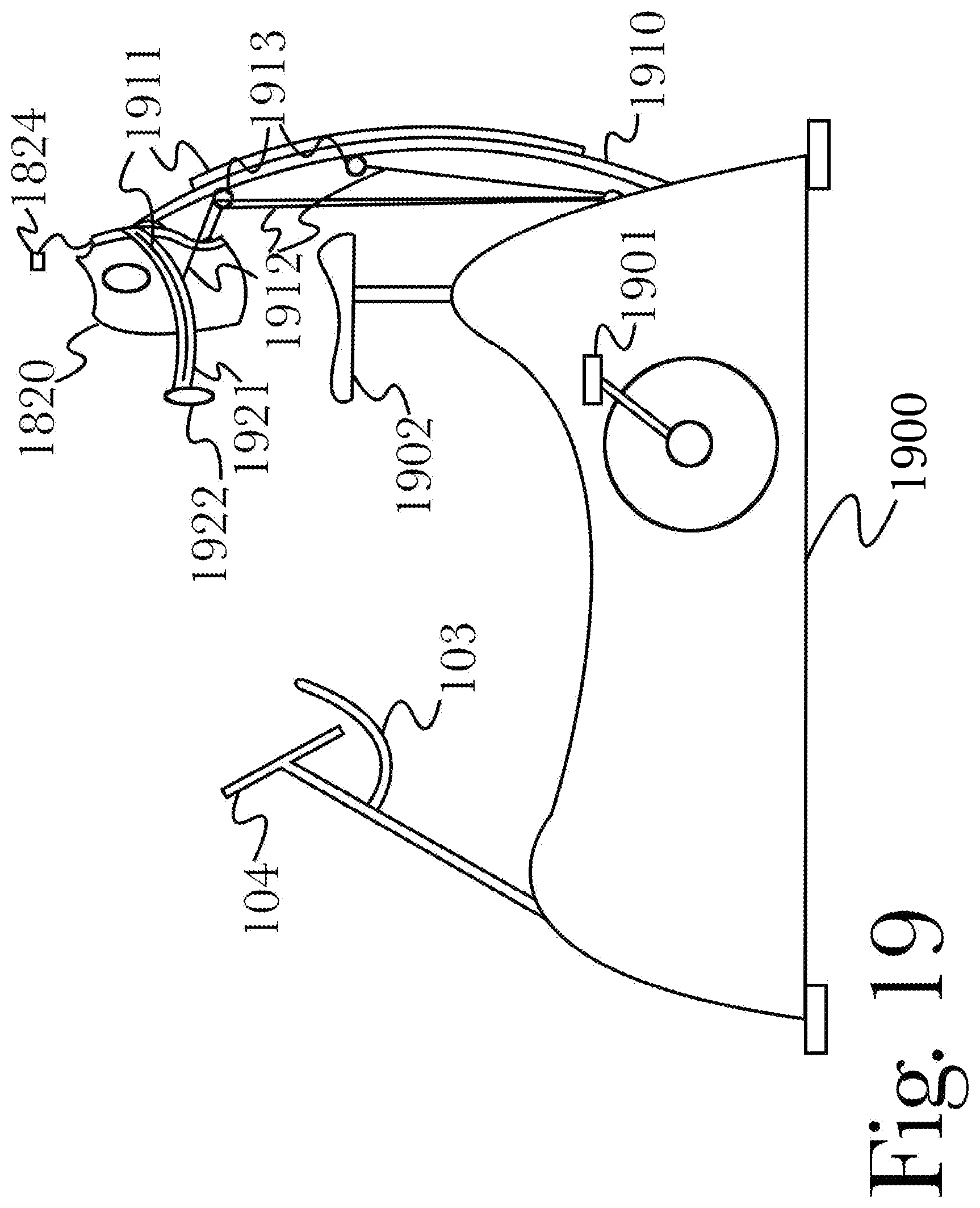 Patent US12496492 Figure 19 – System and method for targeted neurological therapy using brainwave entrainment with passive treatment
