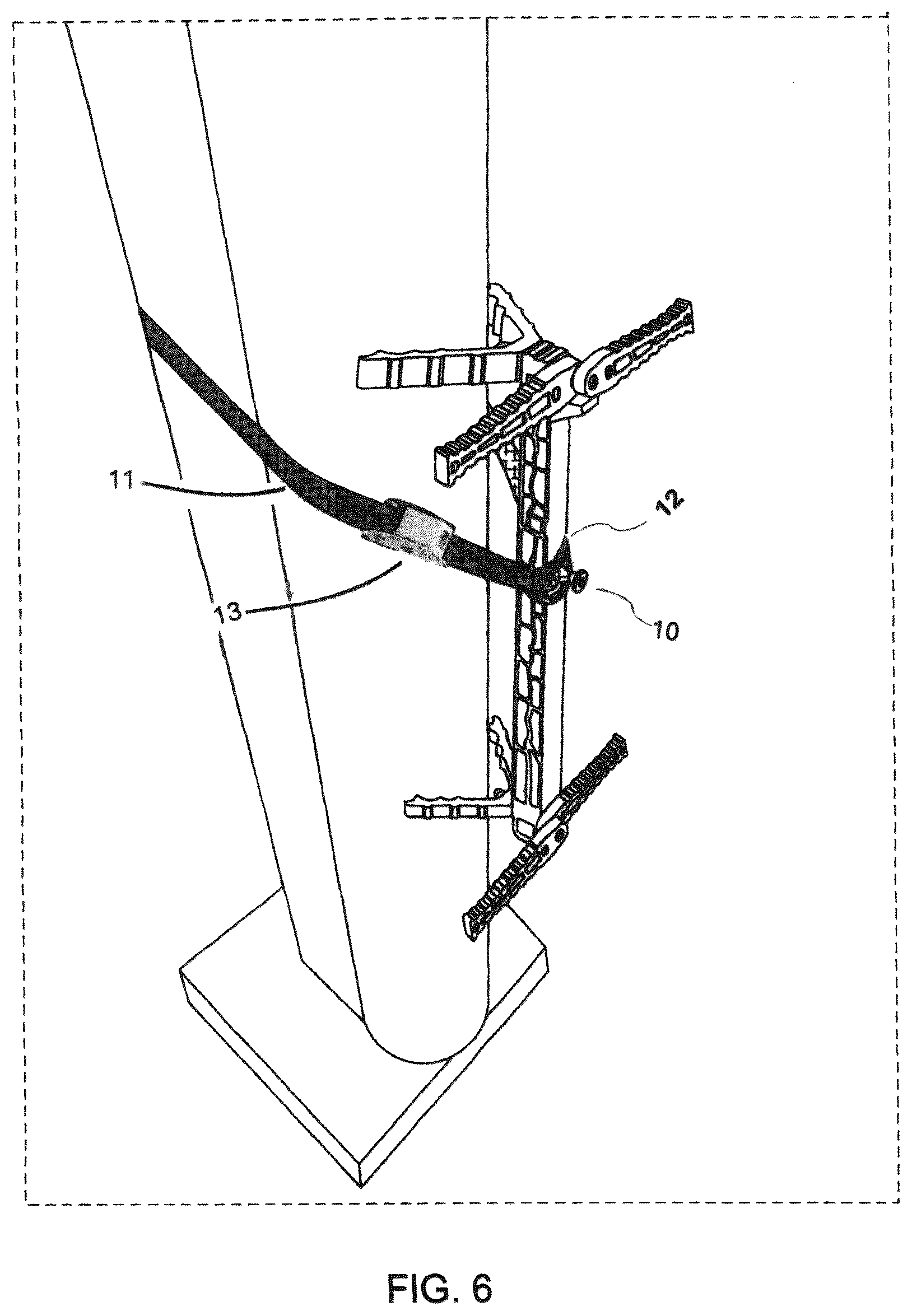 Patent US12496495 Figure 5 – Climbing sticks