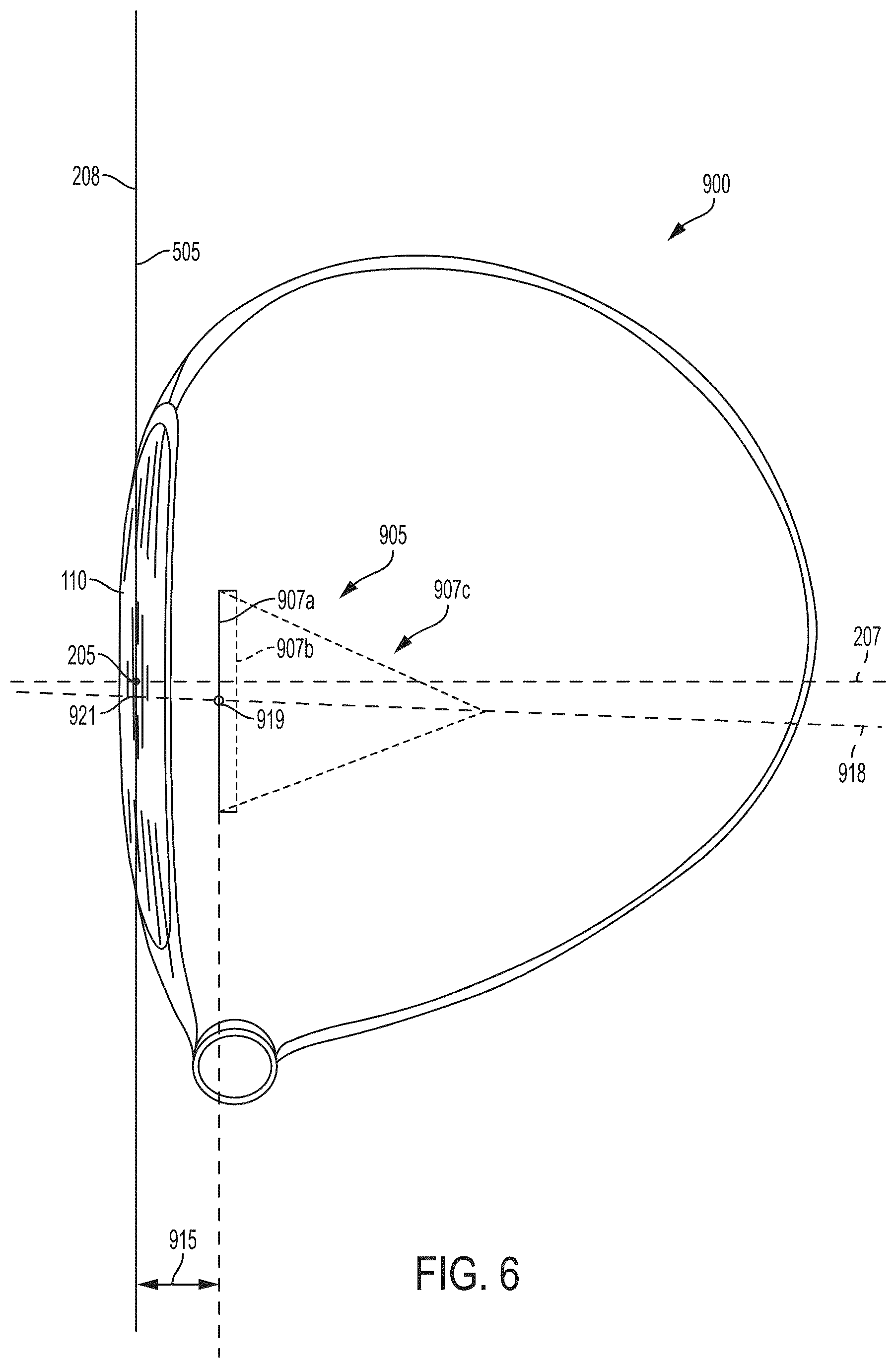 Patent US12496498 Figure 6 – Golf club heads