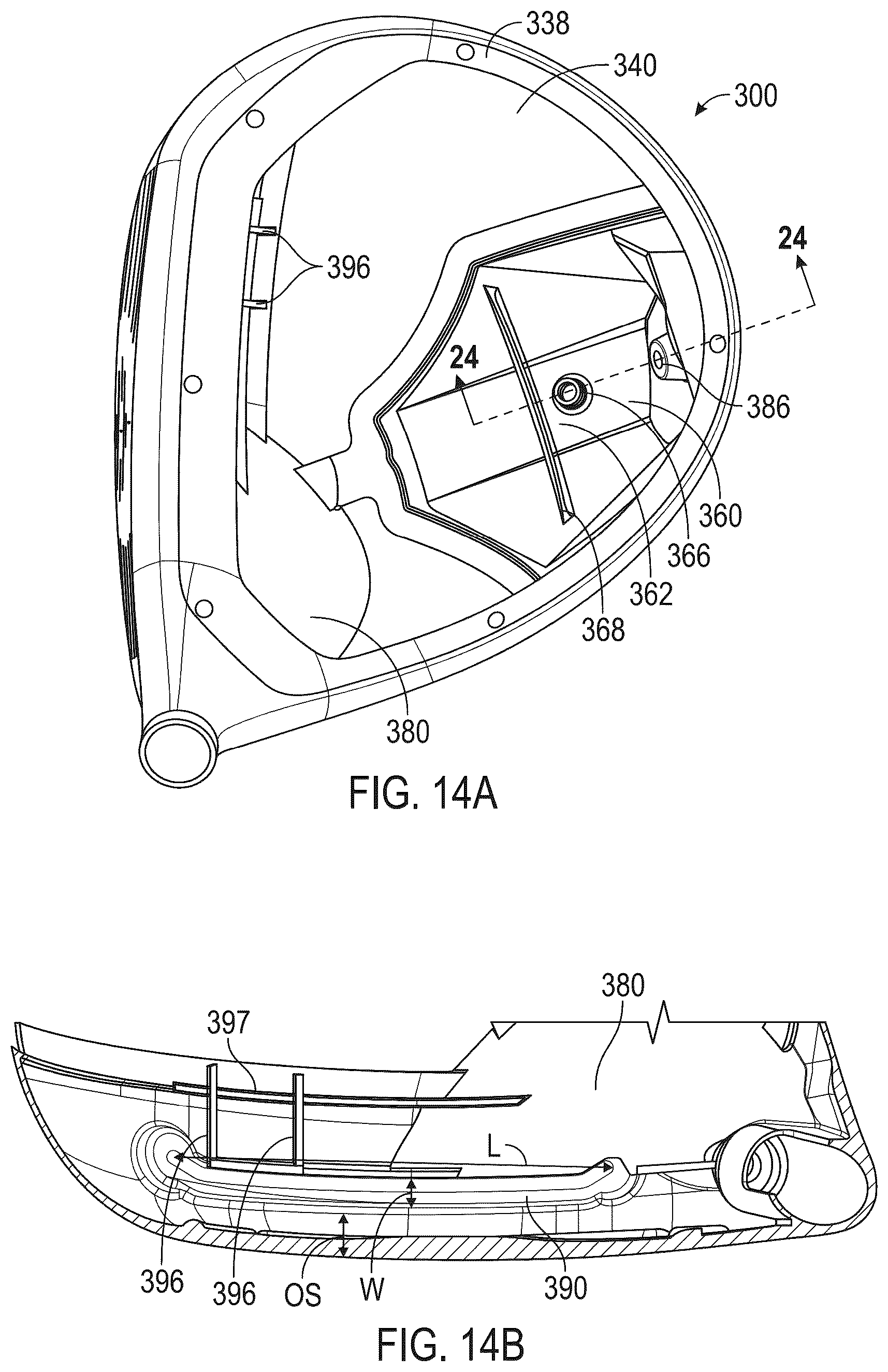 Patent US12496498 Figure 14 – Golf club heads