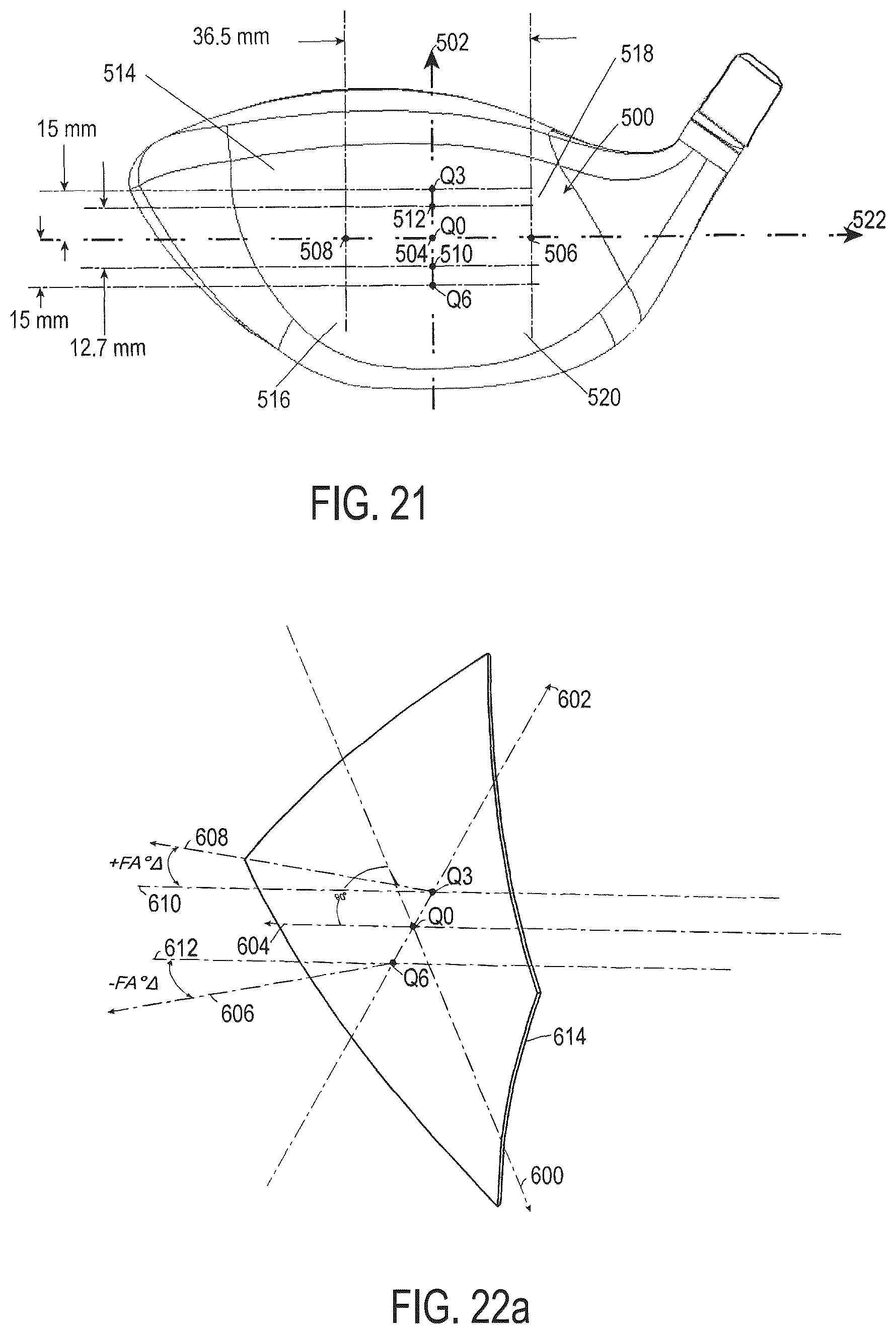 Patent US12496498 Figure 19 – Golf club heads