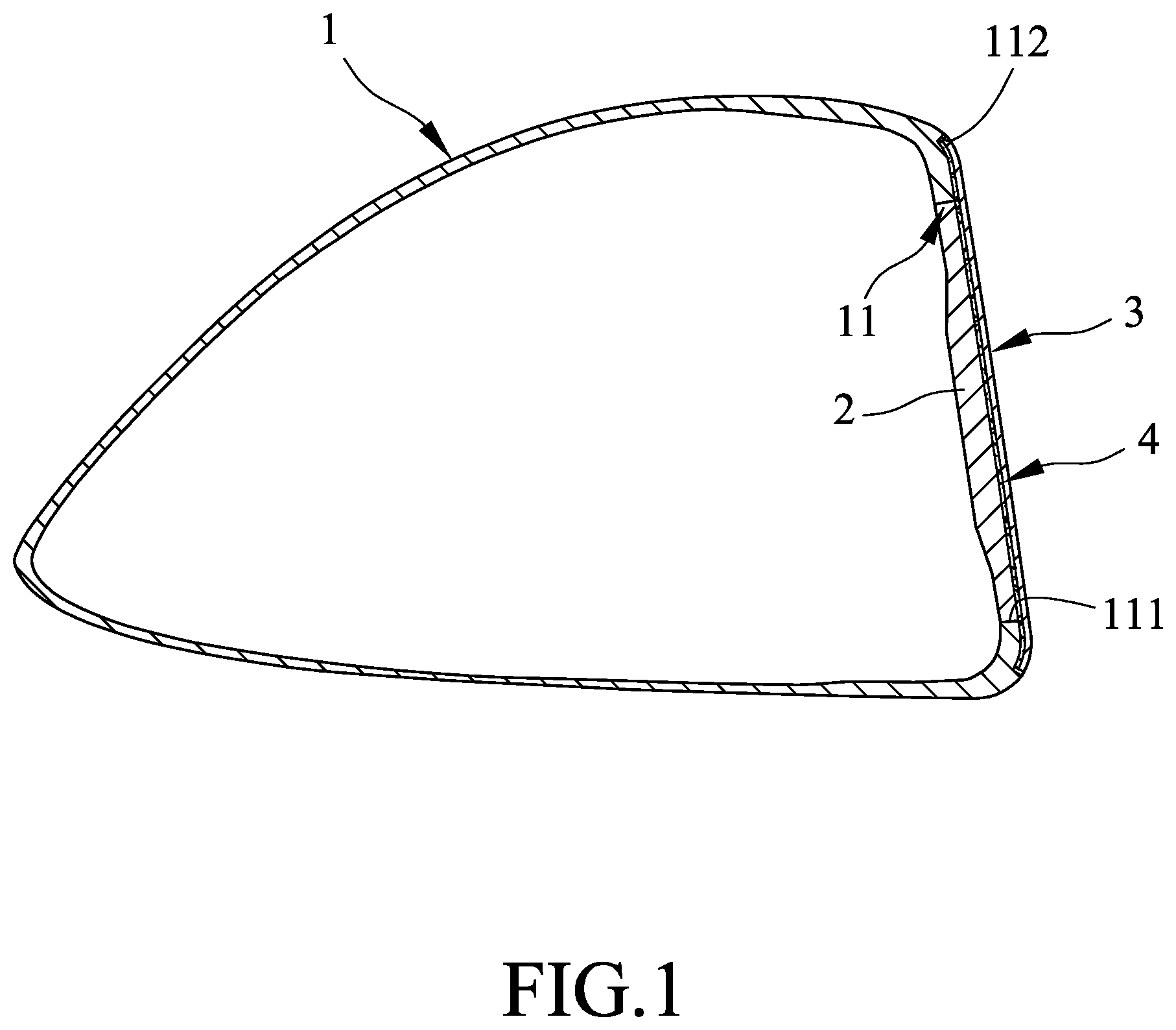 Patent US12496499 Figure 1 – Golf club head