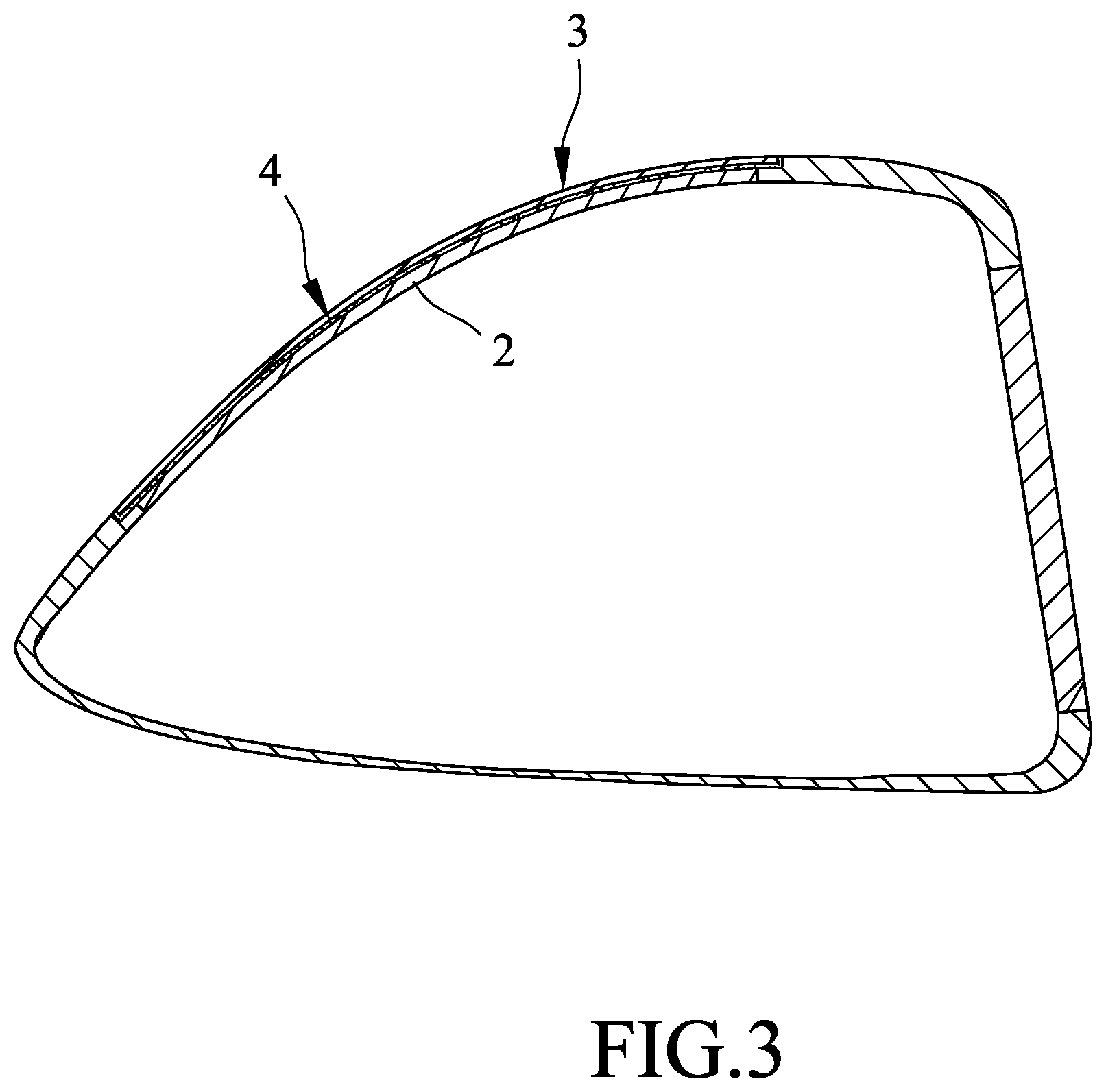 Patent US12496499 Figure 3 – Golf club head