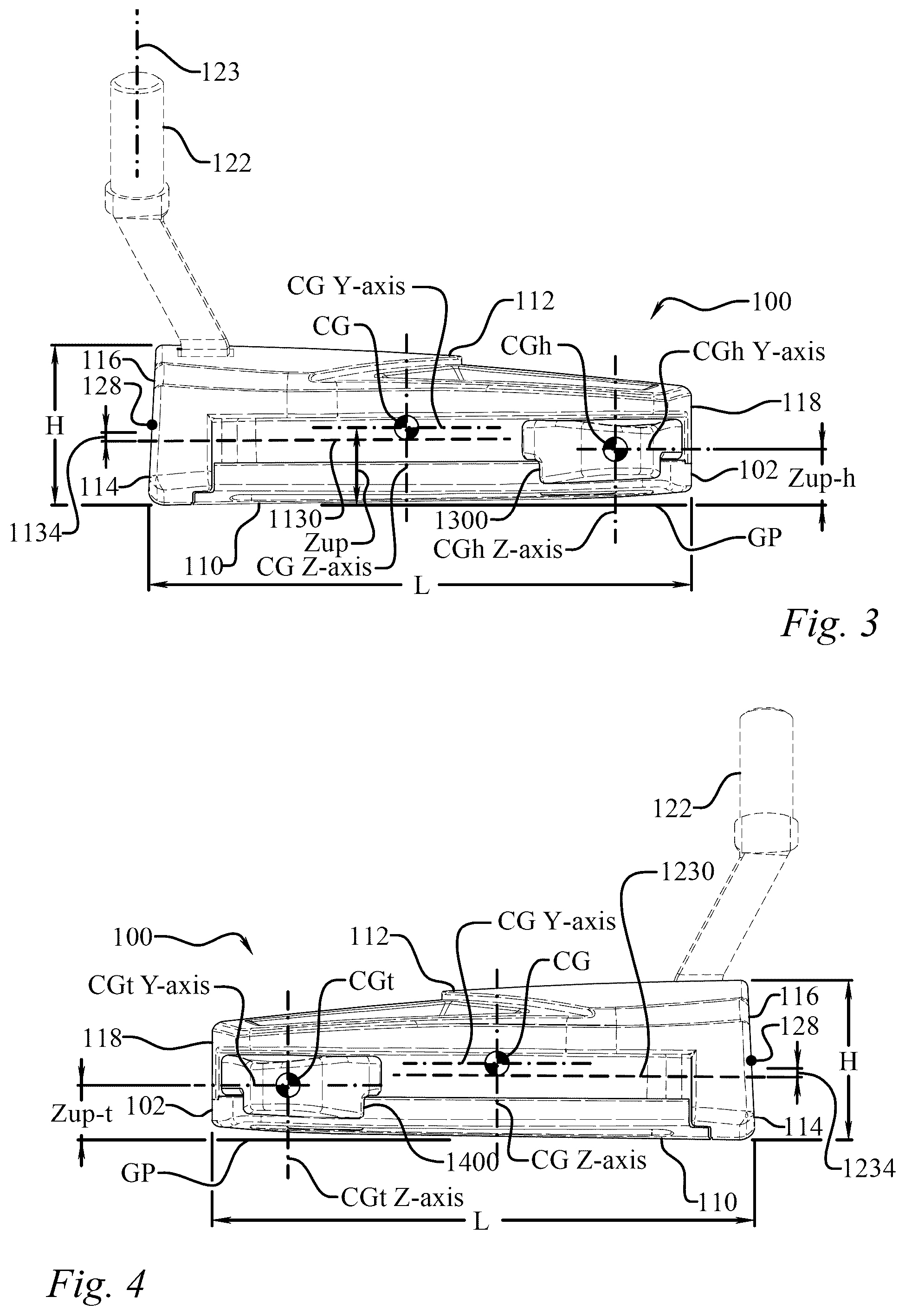 Patent US12496500 Figure 2 – Golf club head