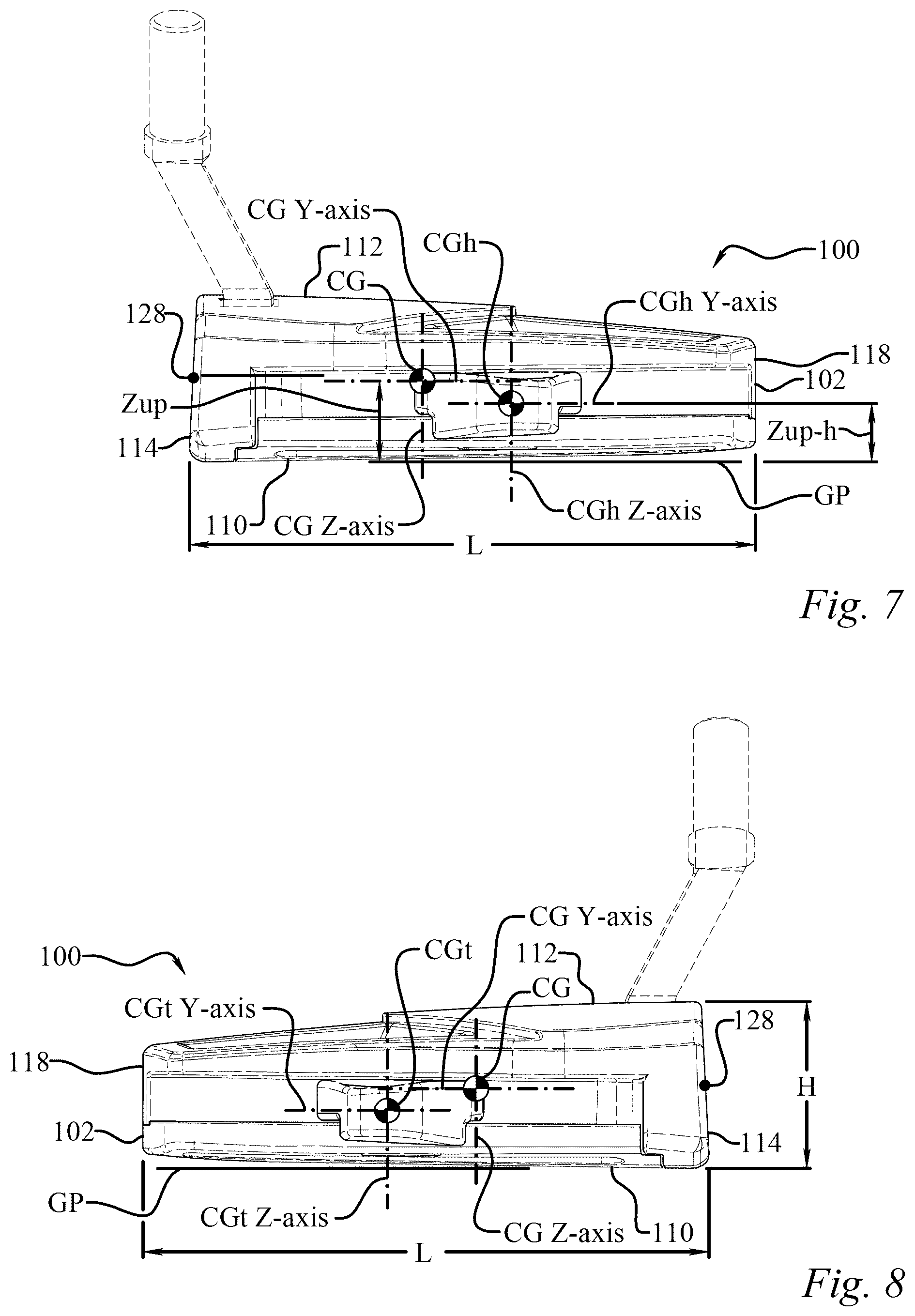 Patent US12496500 Figure 4 – Golf club head