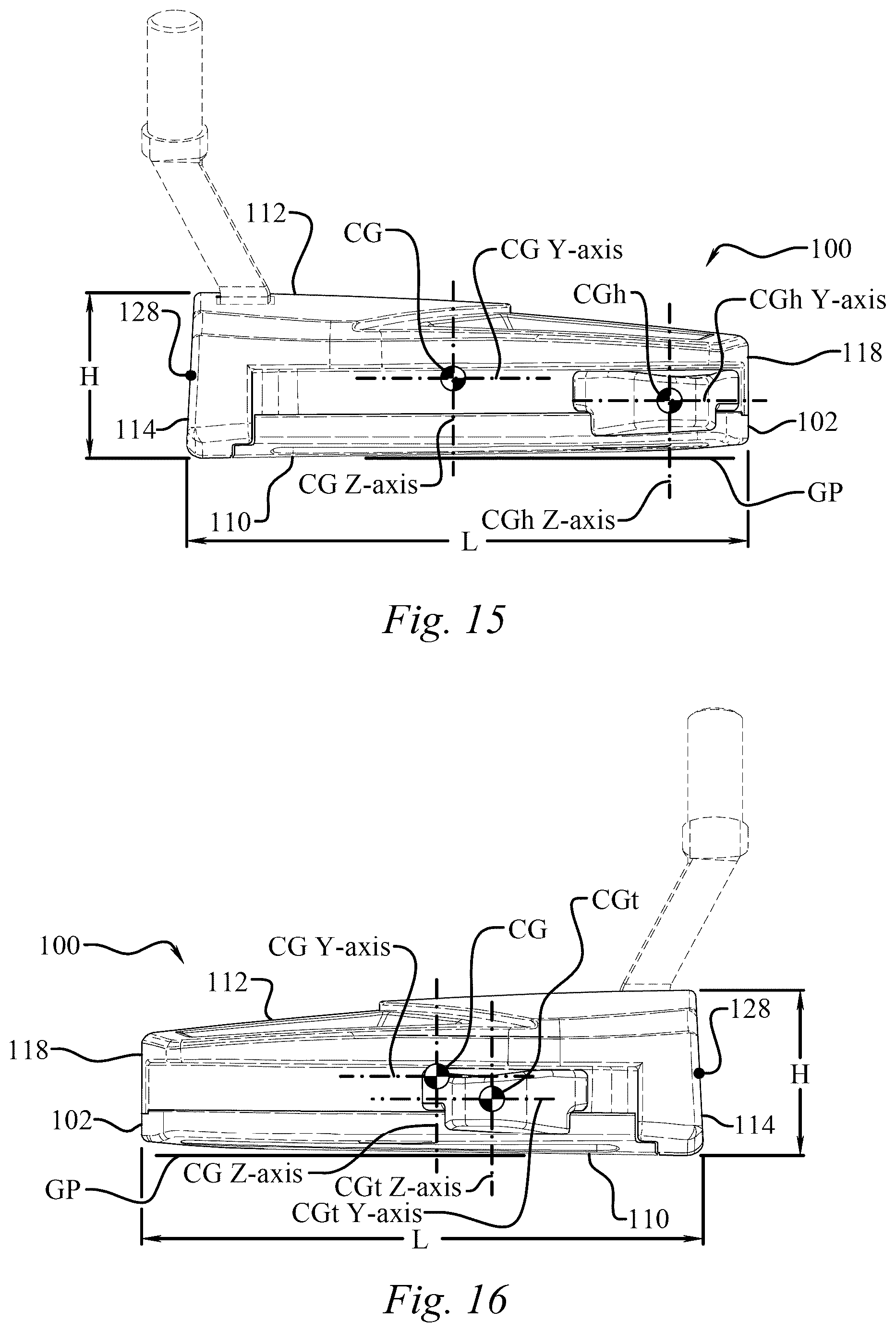Patent US12496500 Figure 8 – Golf club head
