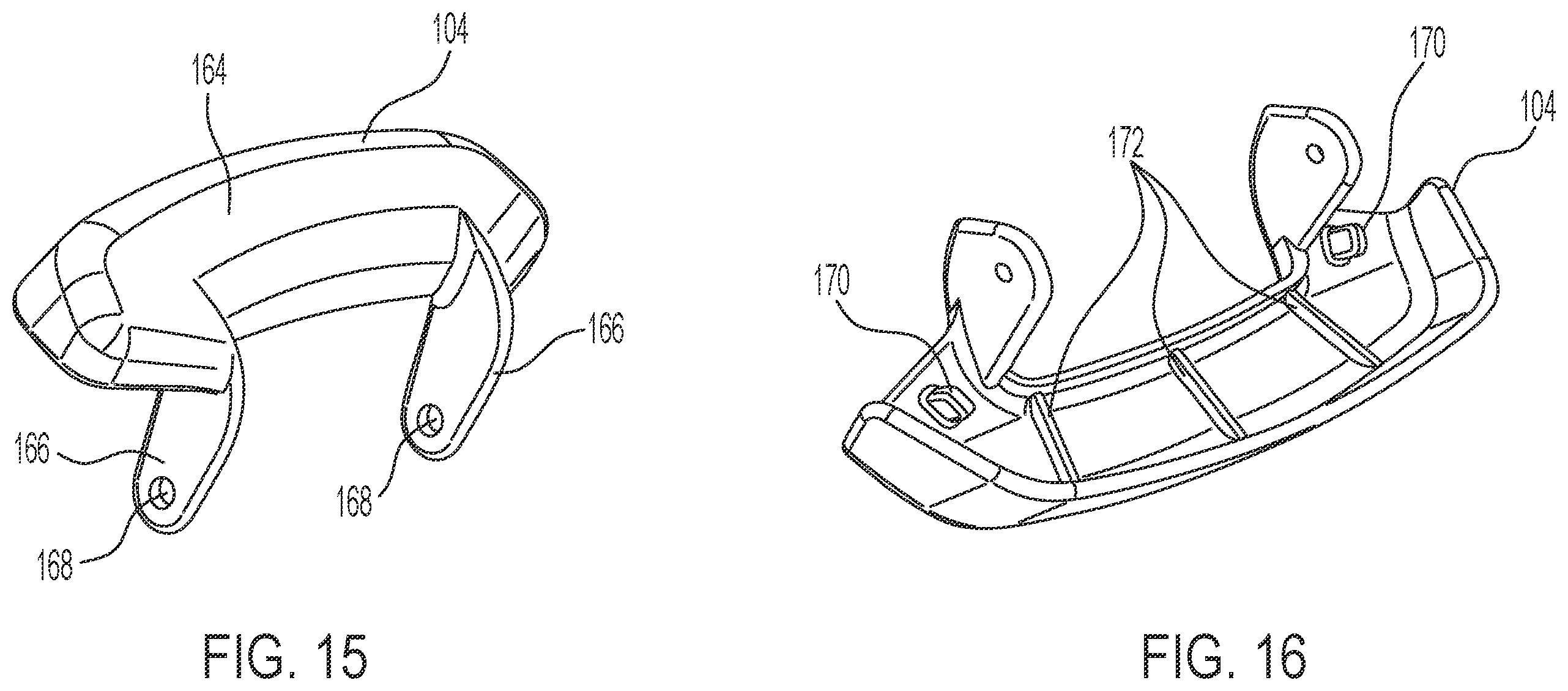 Patent US12496501 Figure 9 – Lightweight golf bag with a top cuff actuator mechanism