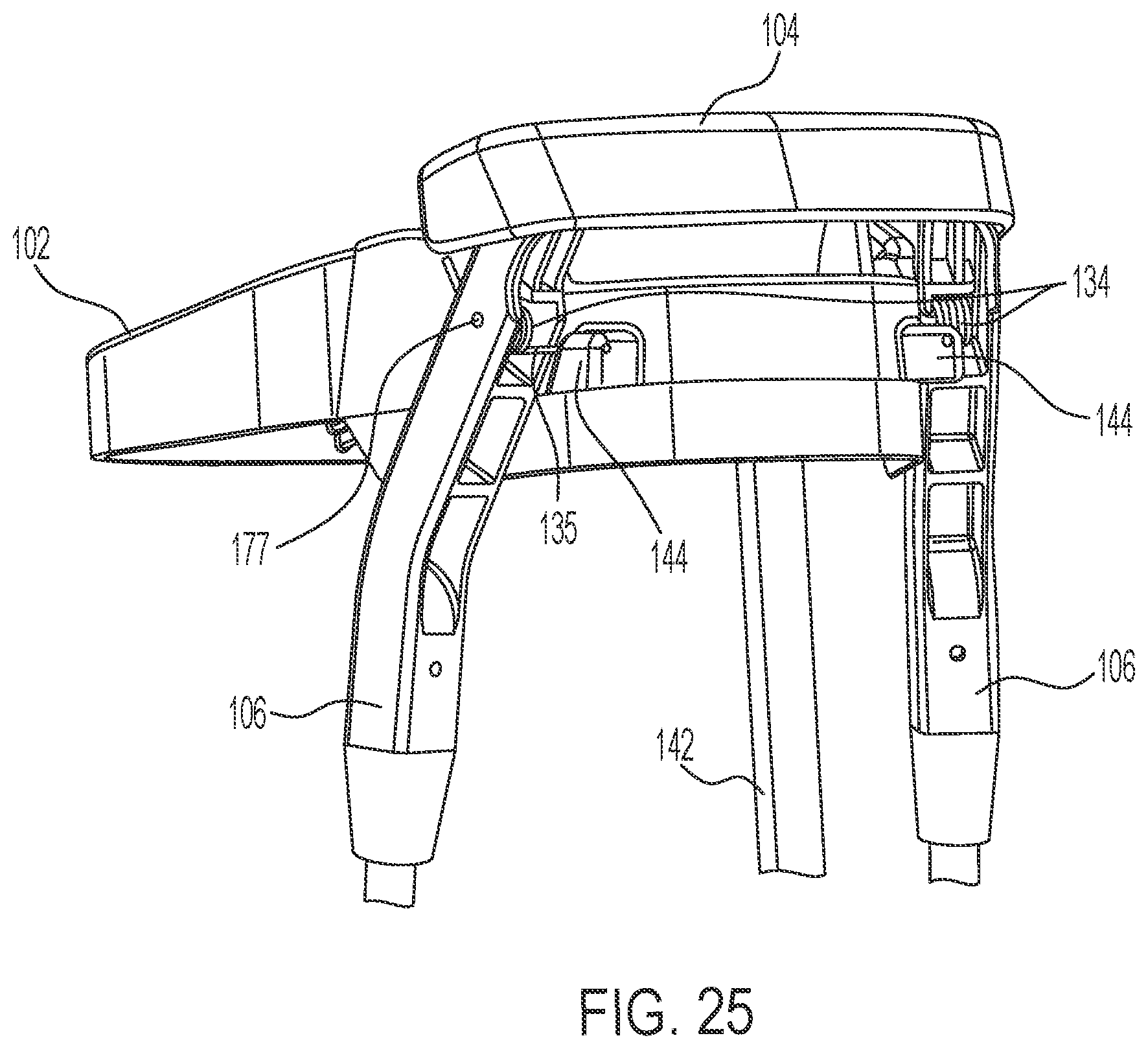 Patent US12496501 Figure 13 – Lightweight golf bag with a top cuff actuator mechanism