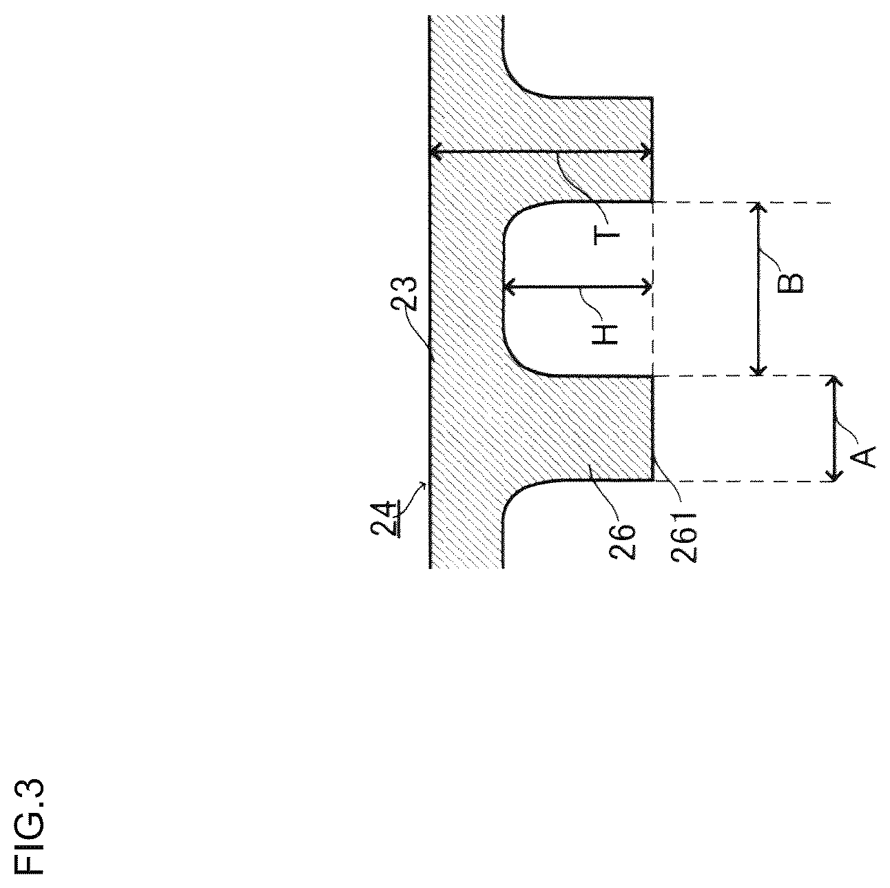 Patent US12496502 Figure 2 – Table tennis rubber