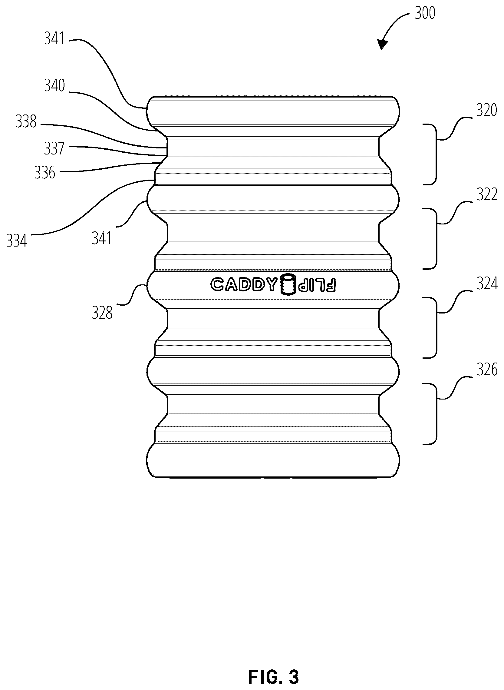 Patent US12496503 Figure 3 – Projectile party game