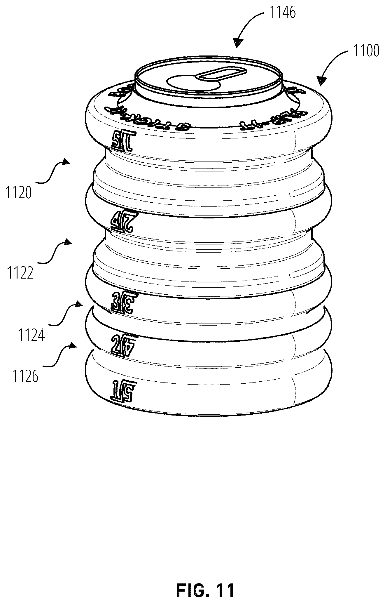 Patent US12496503 Figure 10 – Projectile party game