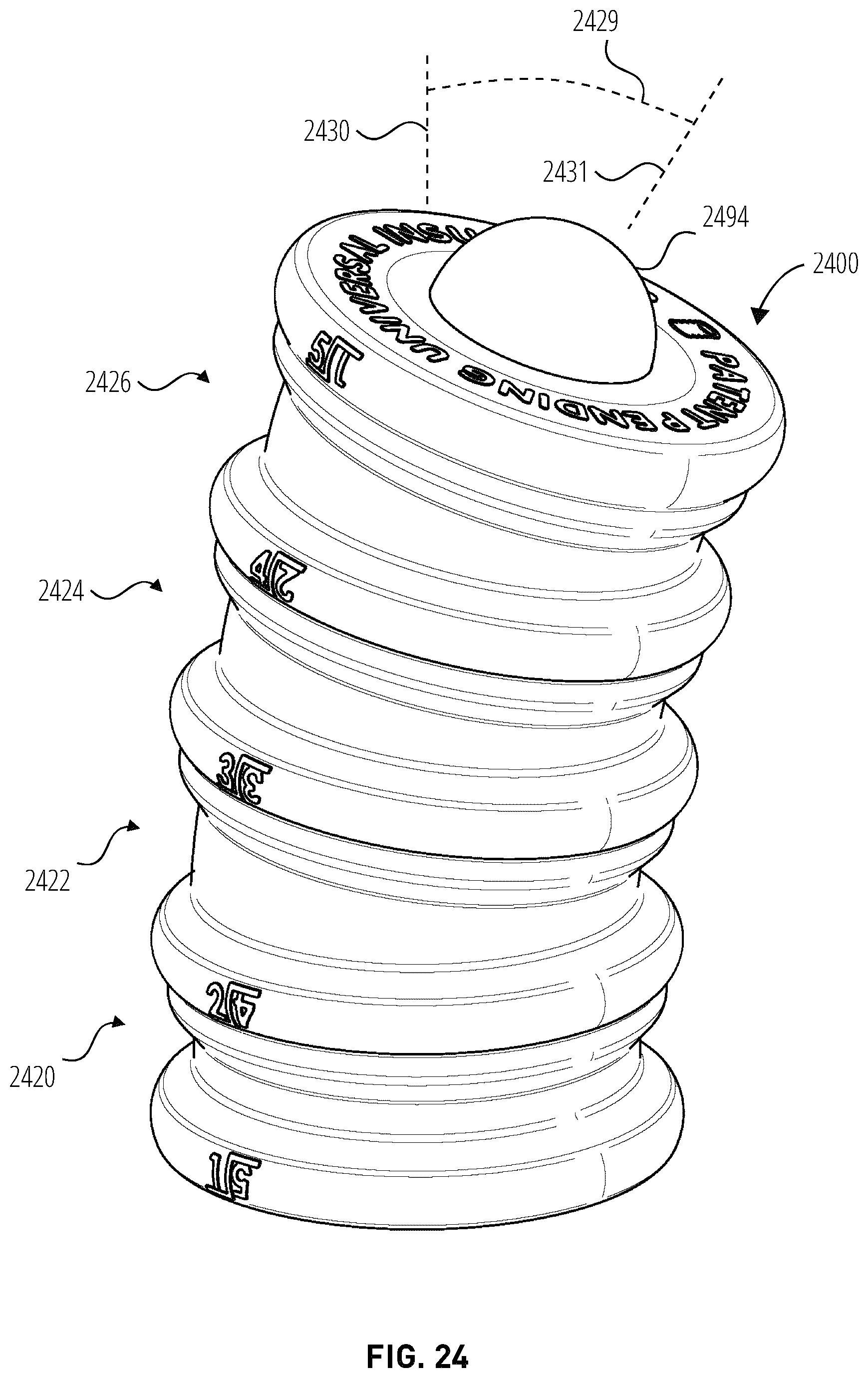 Patent US12496503 Figure 19 – Projectile party game