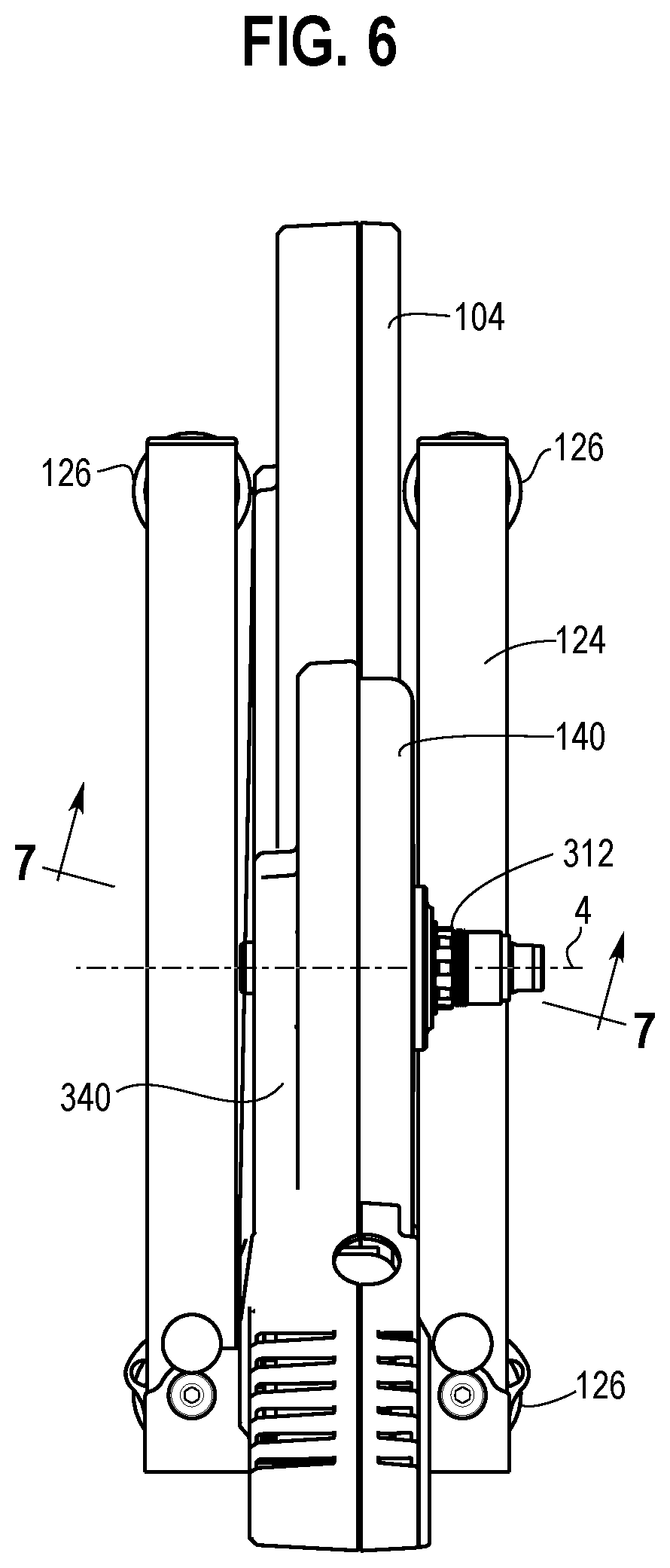 Patent US12496504 Figure 6 – Bicycle trainer torque measurement device