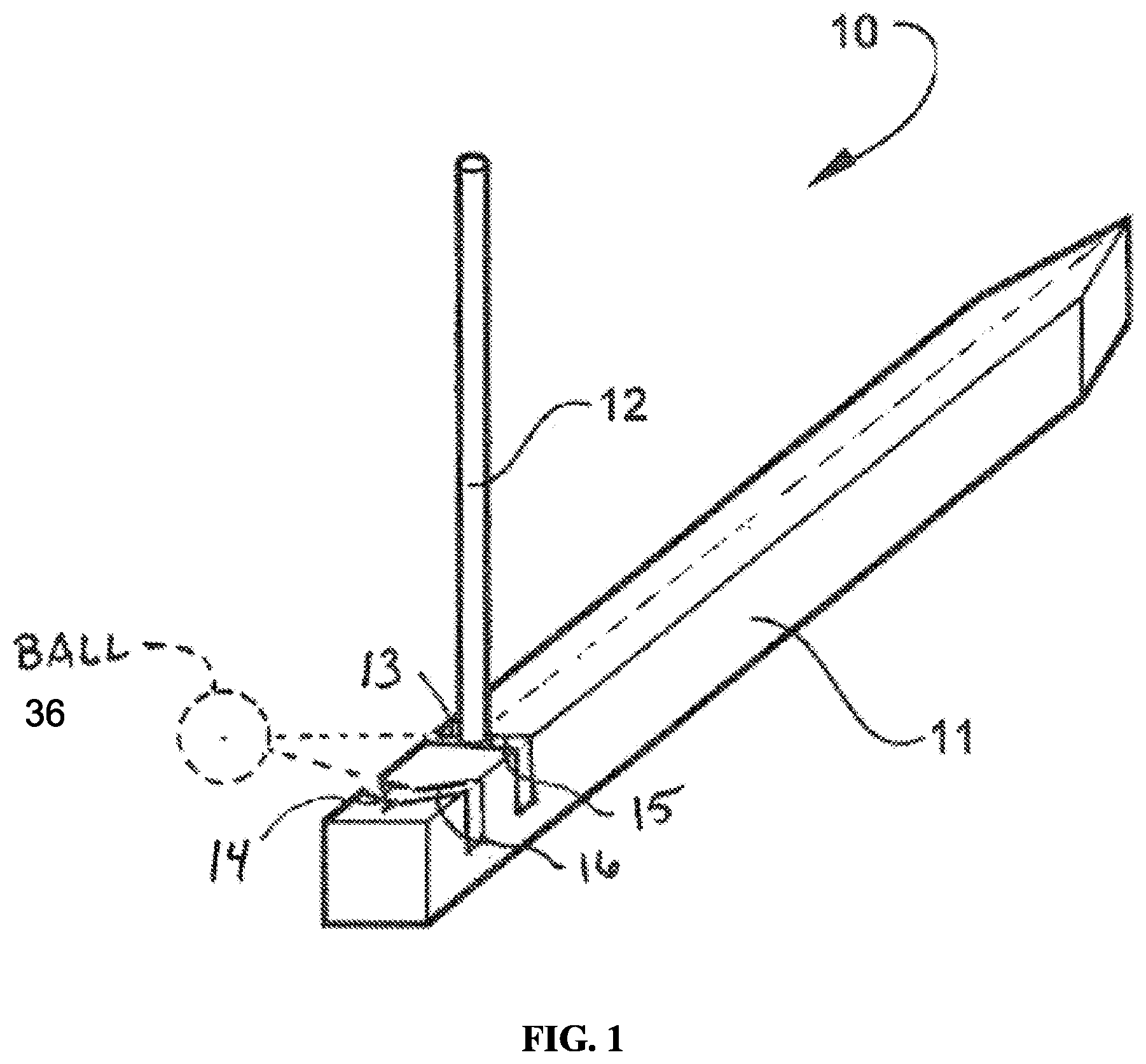 Patent US12496506 Figure 1 – Putting aid