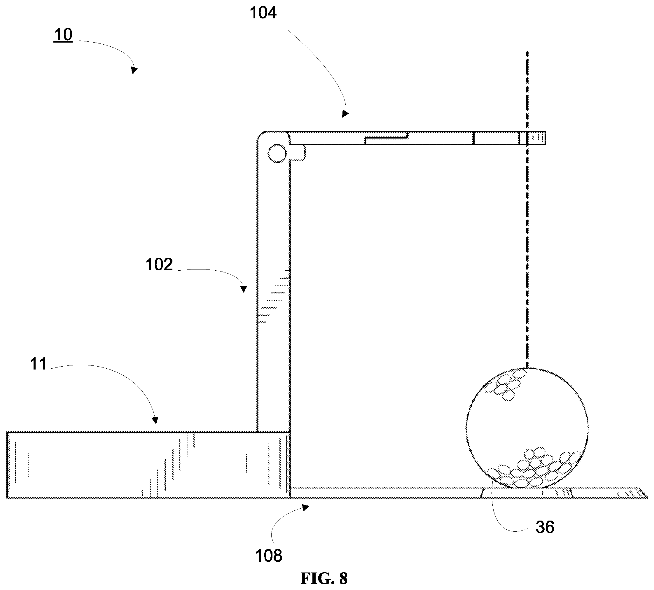 Patent US12496506 Figure 9 – Putting aid