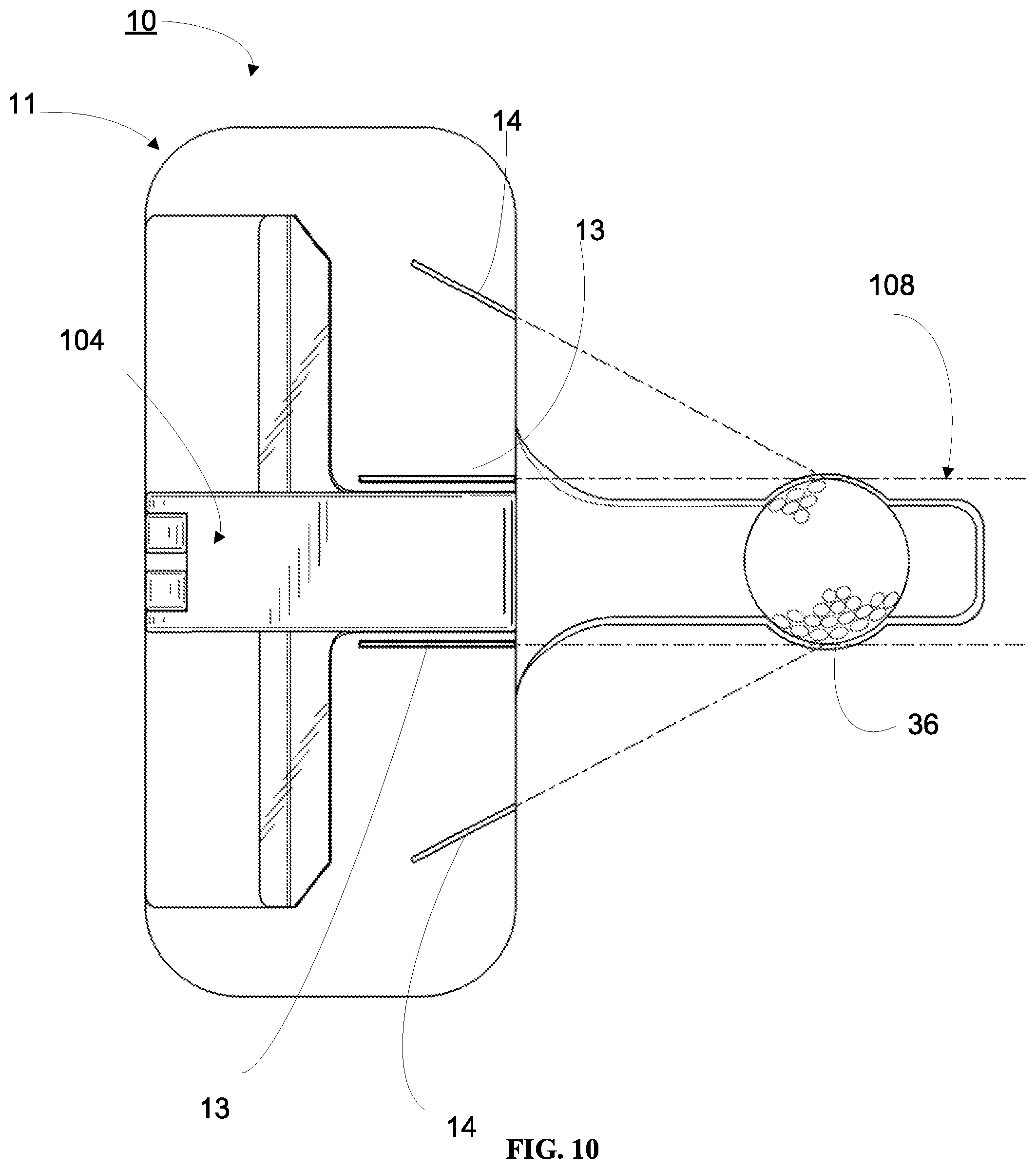 Patent US12496506 Figure 11 – Putting aid
