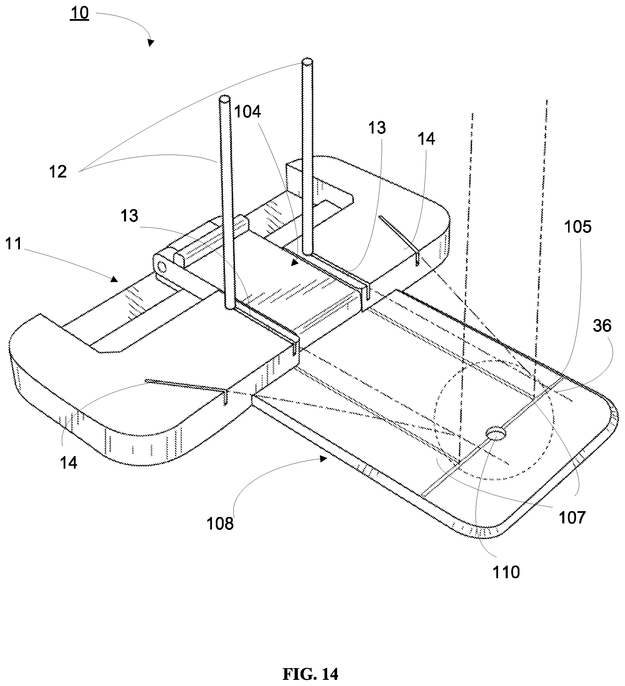 Patent US12496506 Figure 15 – Putting aid