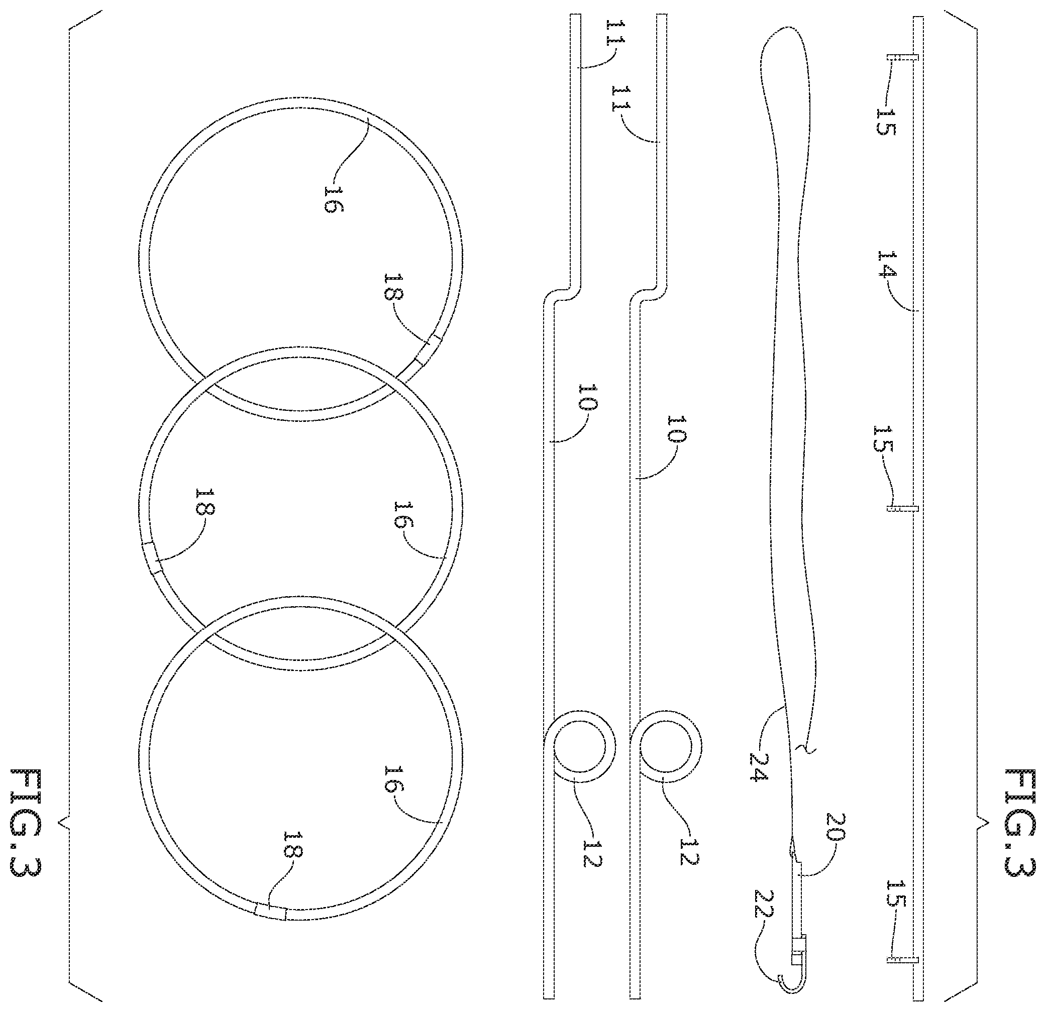 Patent US12496510 Figure 2 – Glow golf fishing game