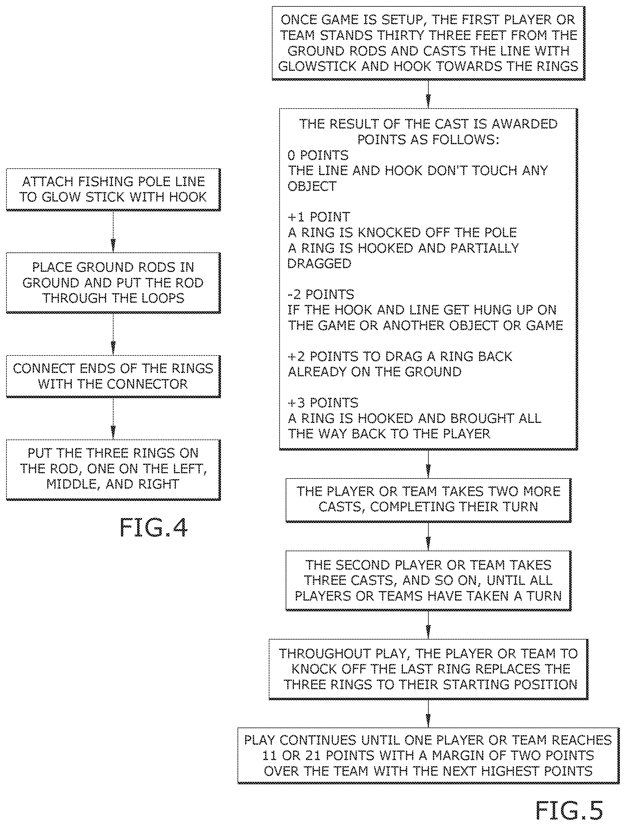 Patent US12496510 Figure 3 – Glow golf fishing game