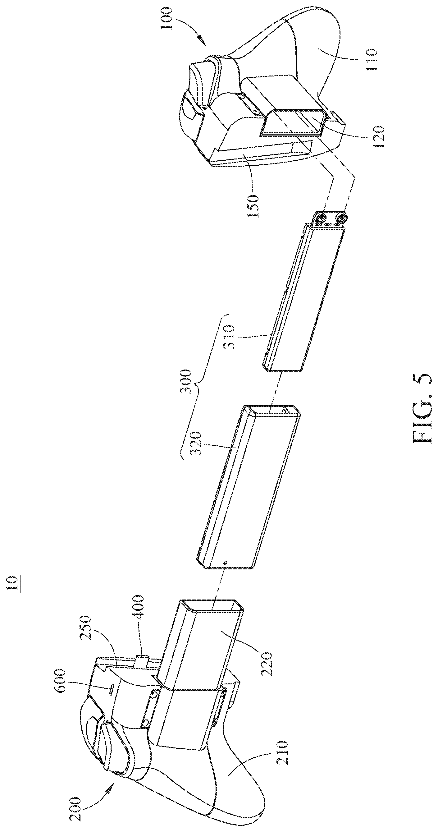 Patent US12496514 Figure 5 – Game controller
