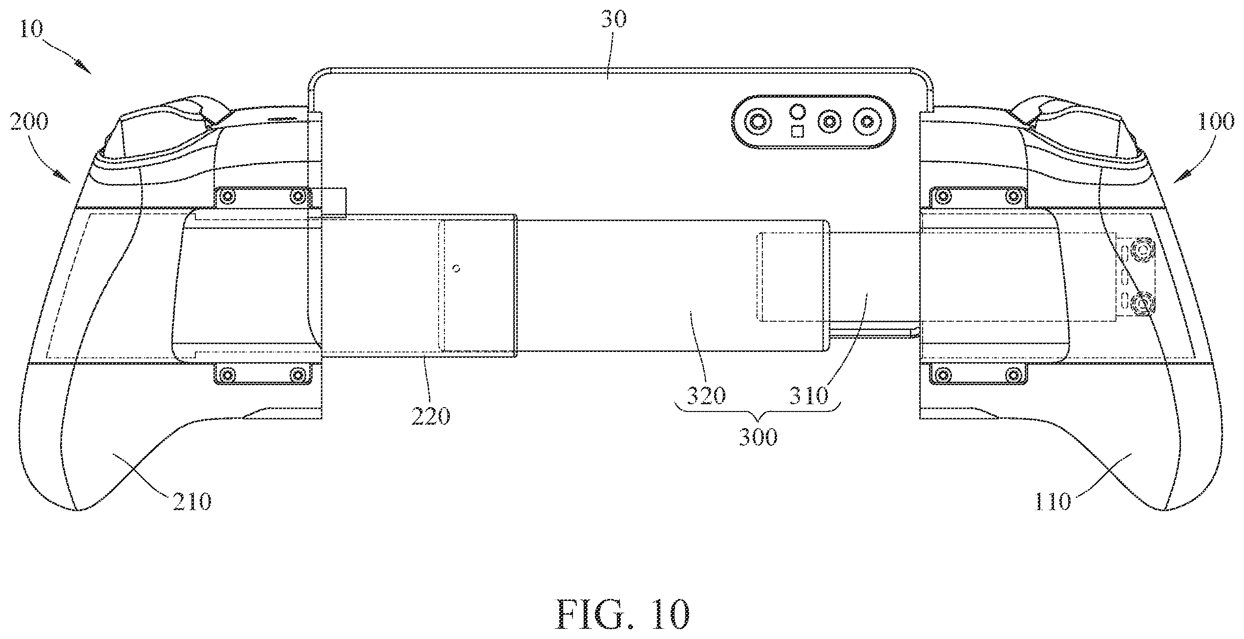 Patent US12496514 Figure 10 – Game controller