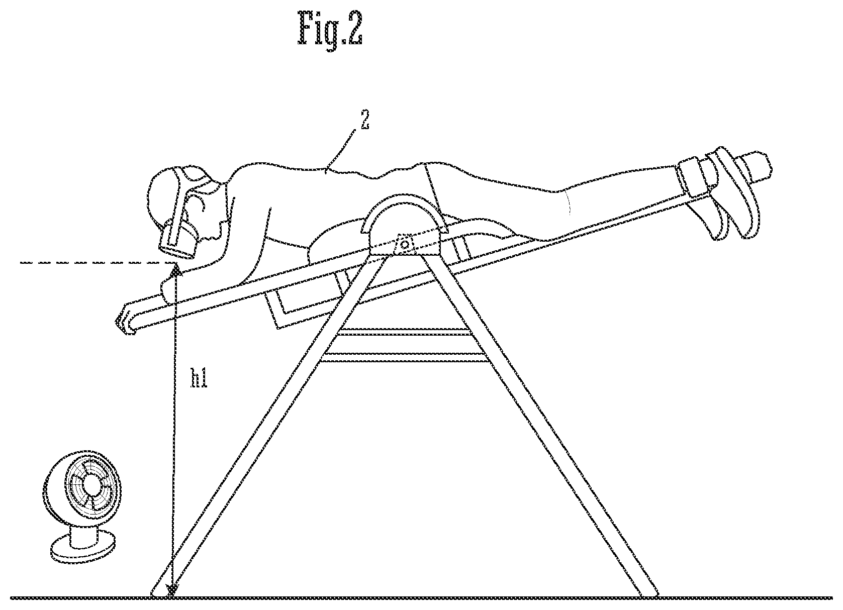 Patent US12496517 Figure 2 – Virtual experience device enabling experiencing feeling of falling