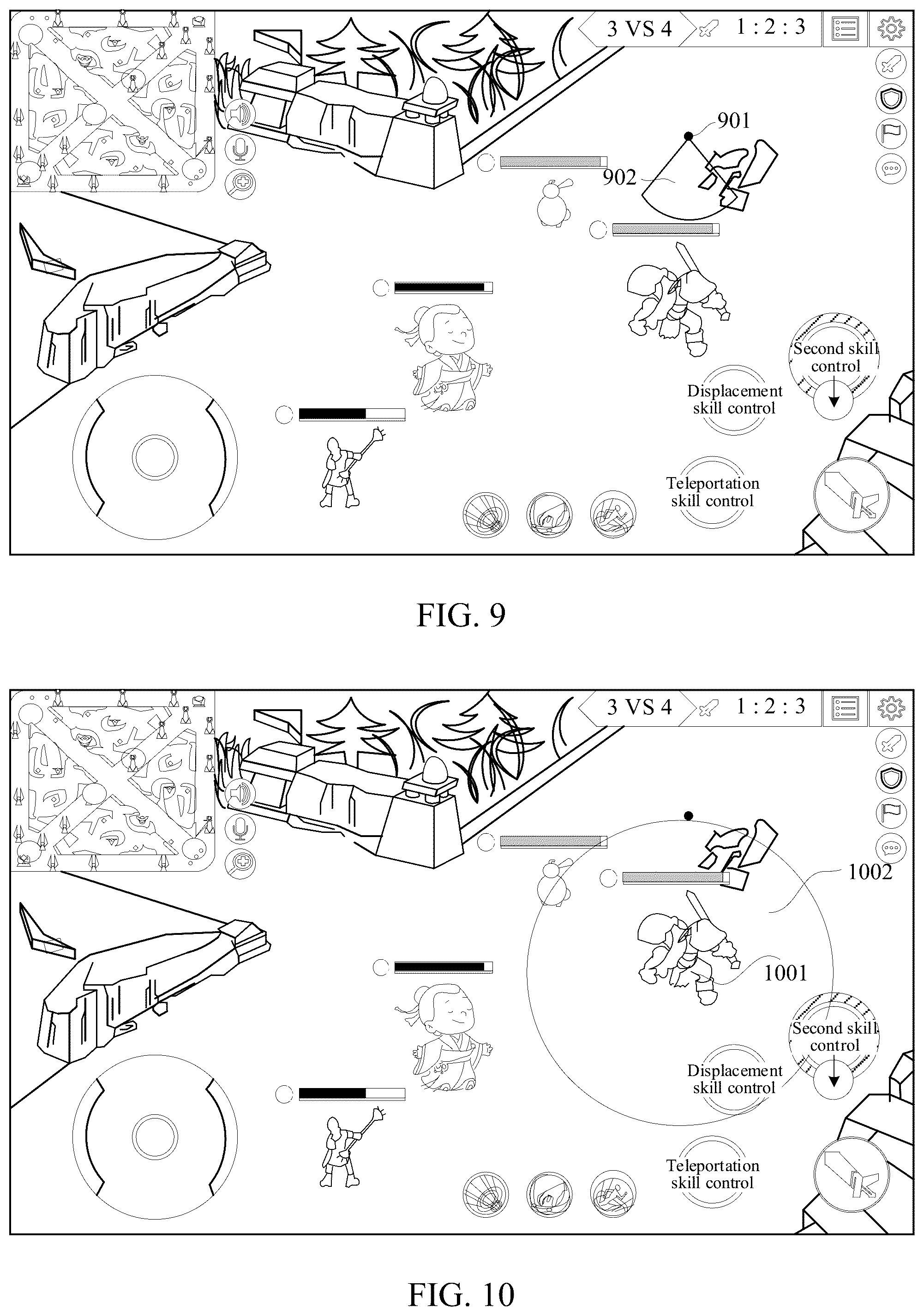 Patent US12496523 Figure 5 – Virtual object control method, apparatus, device, and computer-readable storage medium