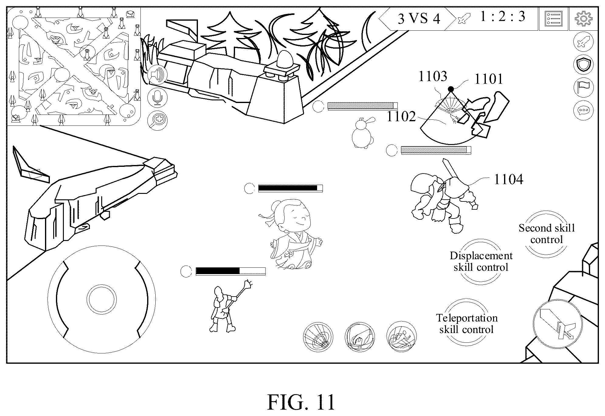 Patent US12496523 Figure 6 – Virtual object control method, apparatus, device, and computer-readable storage medium