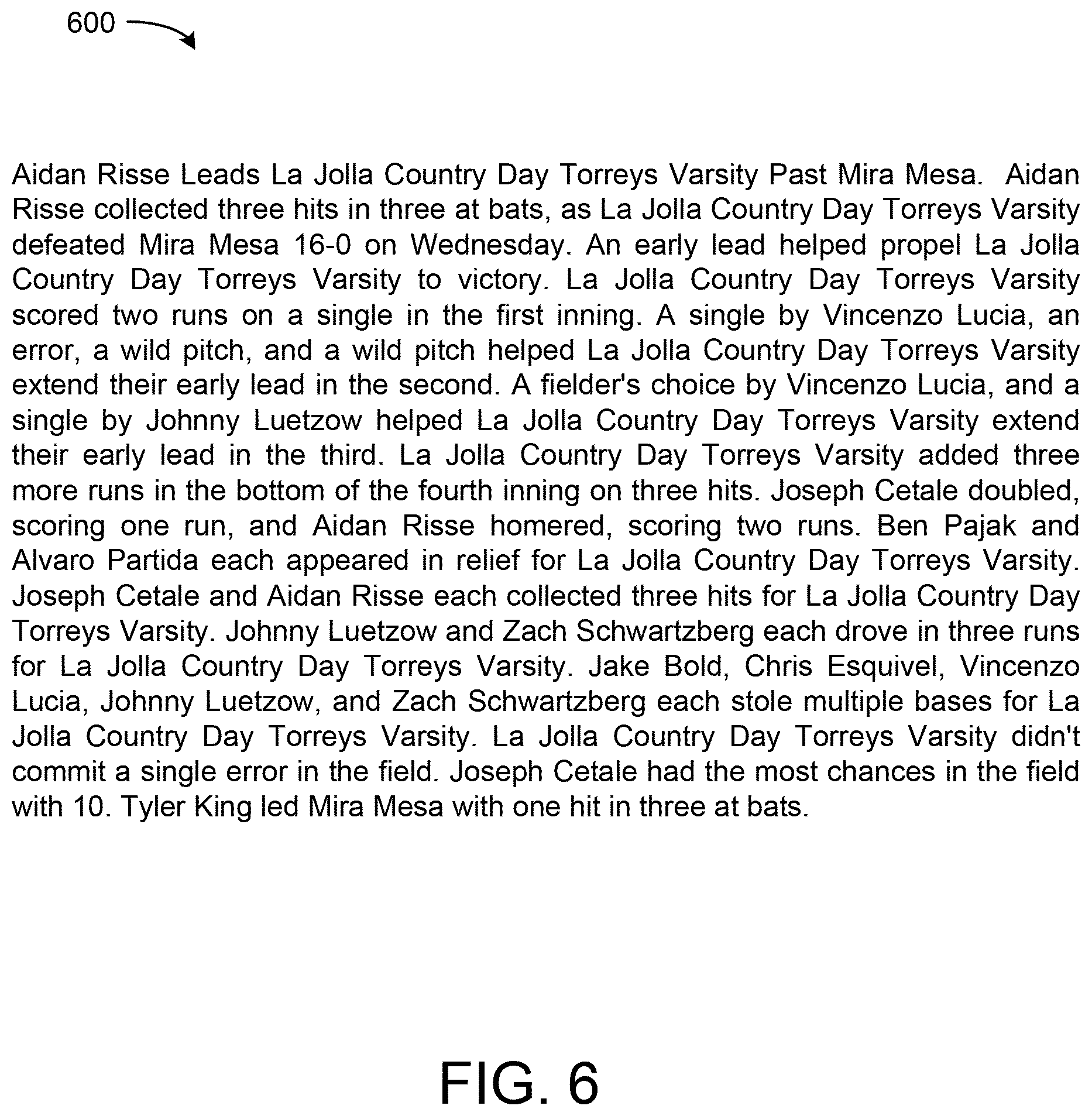 Patent US12496524 Figure 6 – Systems and methods for automatic media generation for game sessions