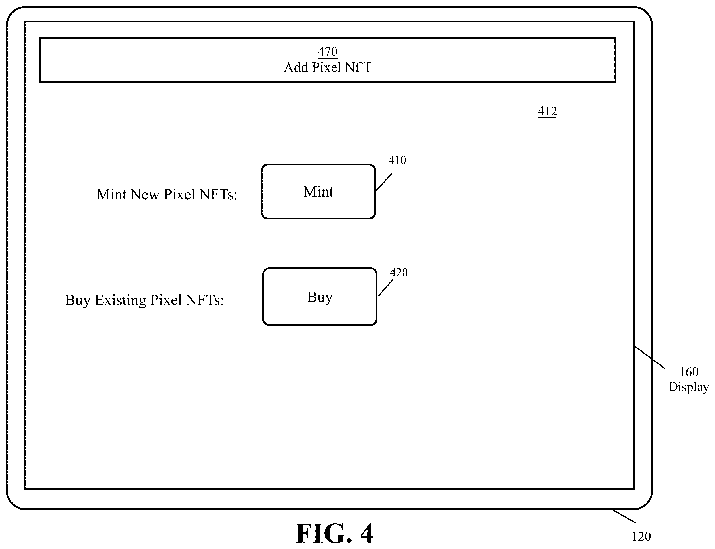Patent US12496526 Figure 6 – Image drawing non-fungible token video game