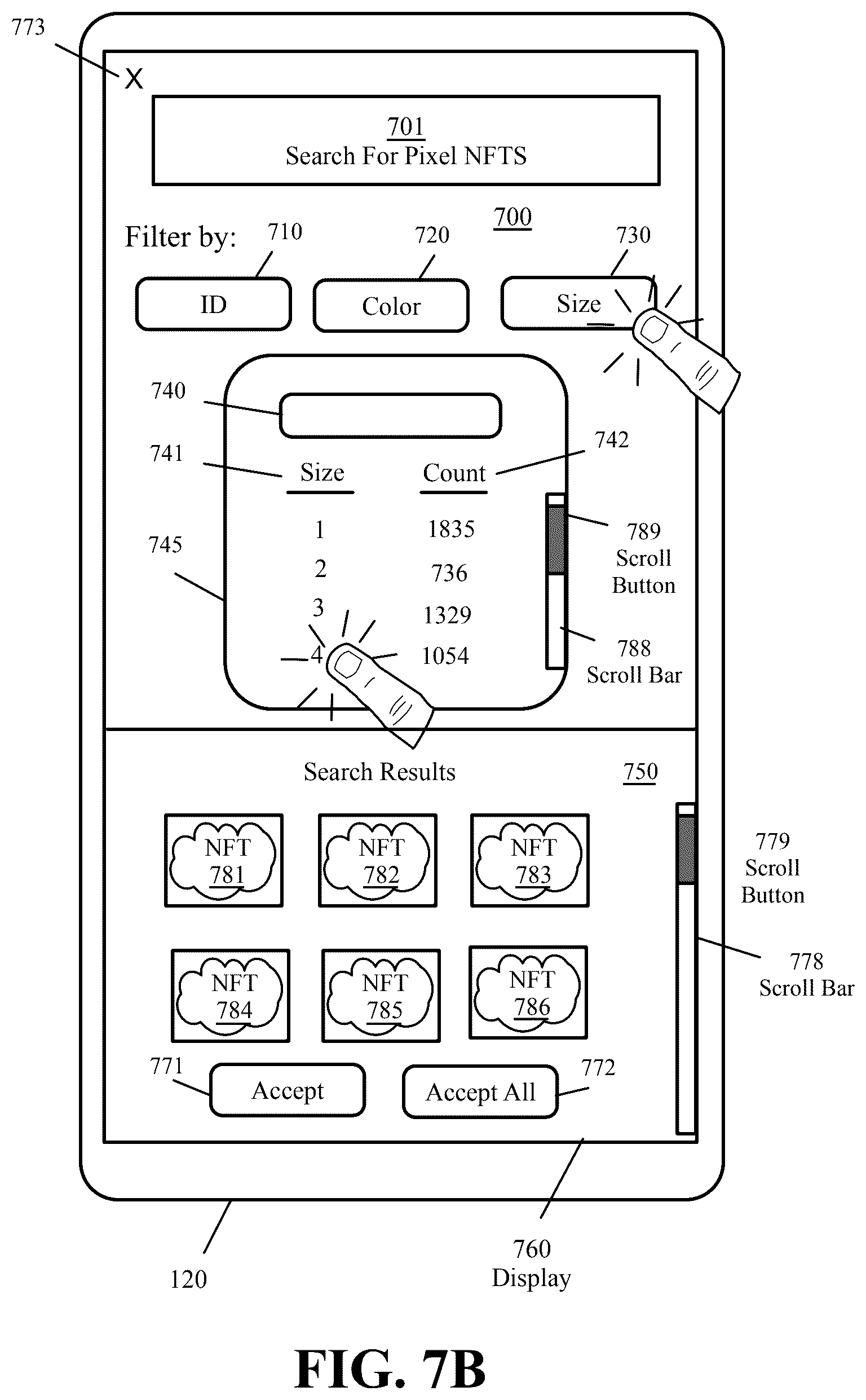 Patent US12496526 Figure 12 – Image drawing non-fungible token video game