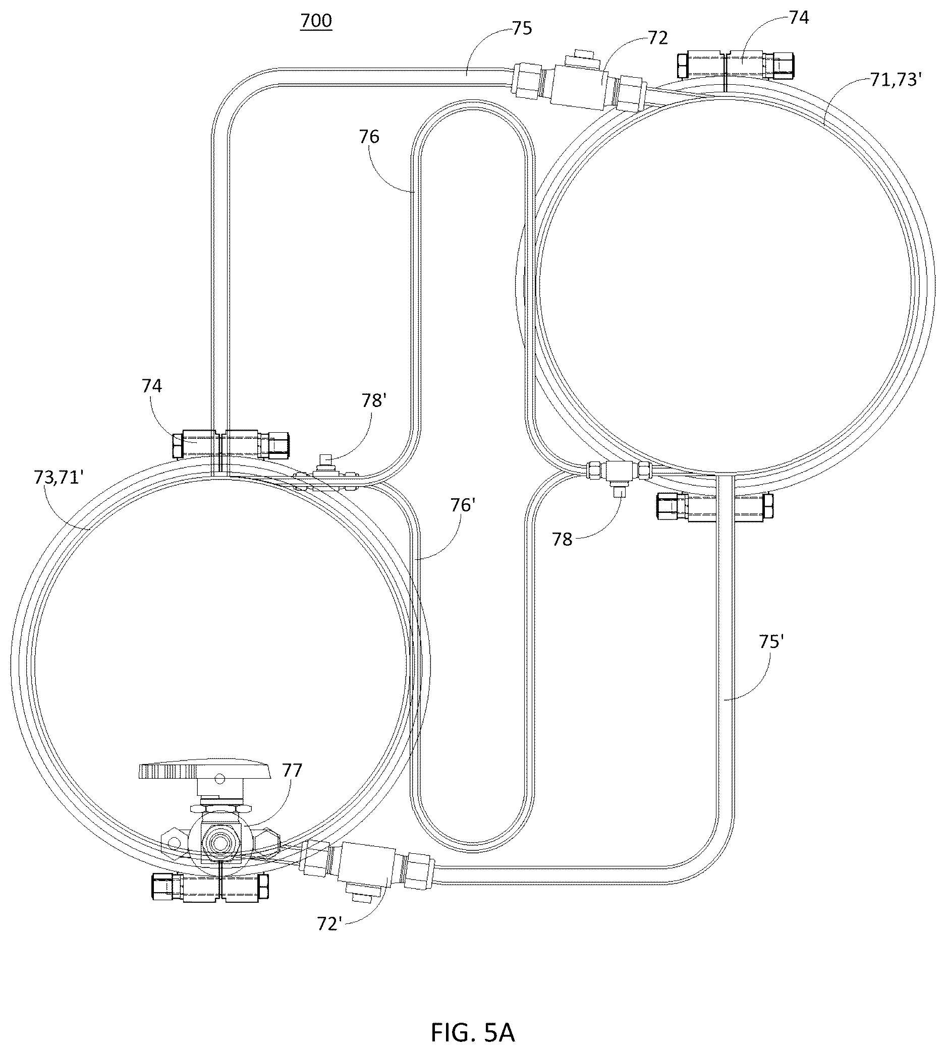 Patent US12496534 Figure 8 – Couplable closed extractors and methods for their use