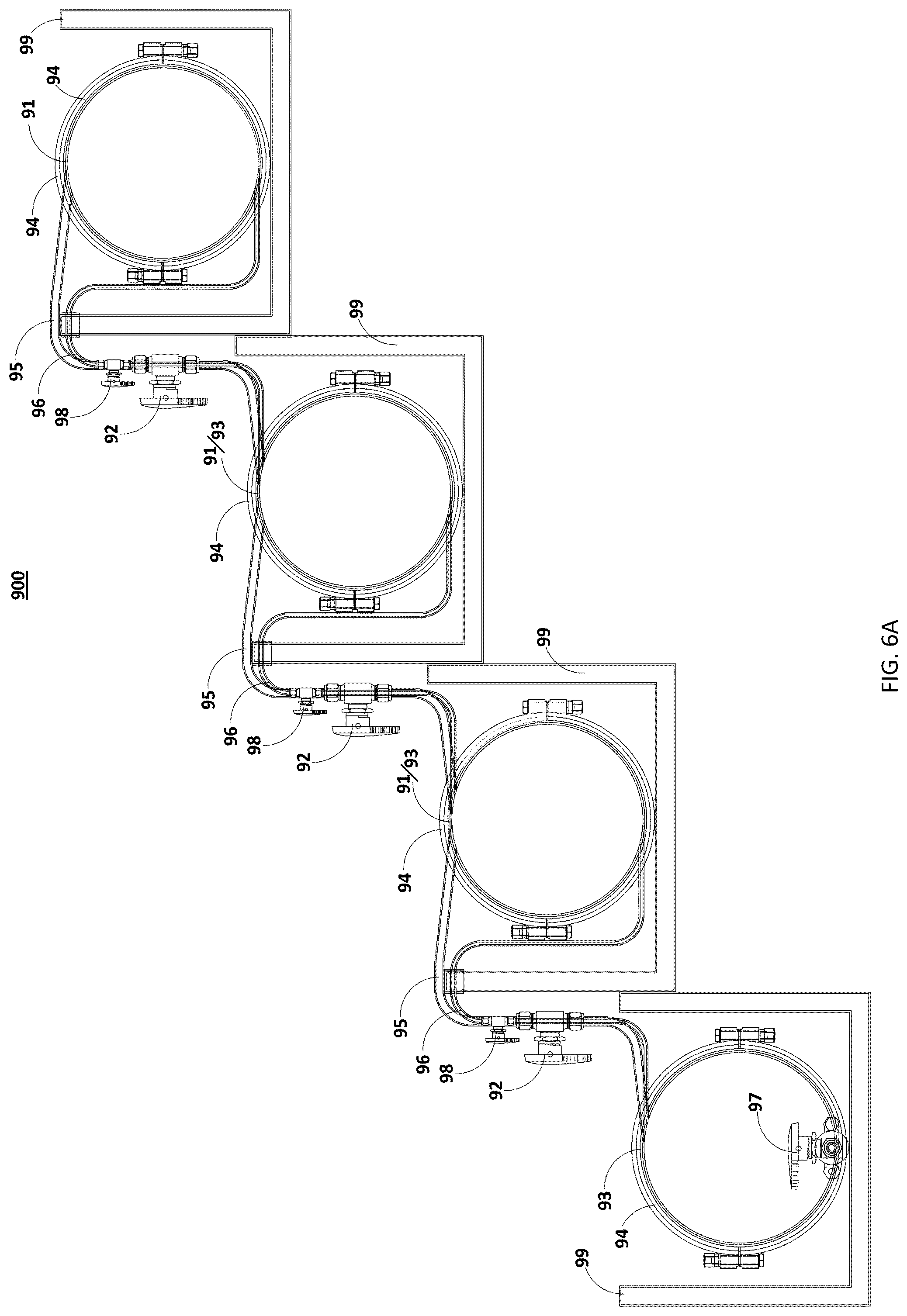 Patent US12496534 Figure 13 – Couplable closed extractors and methods for their use