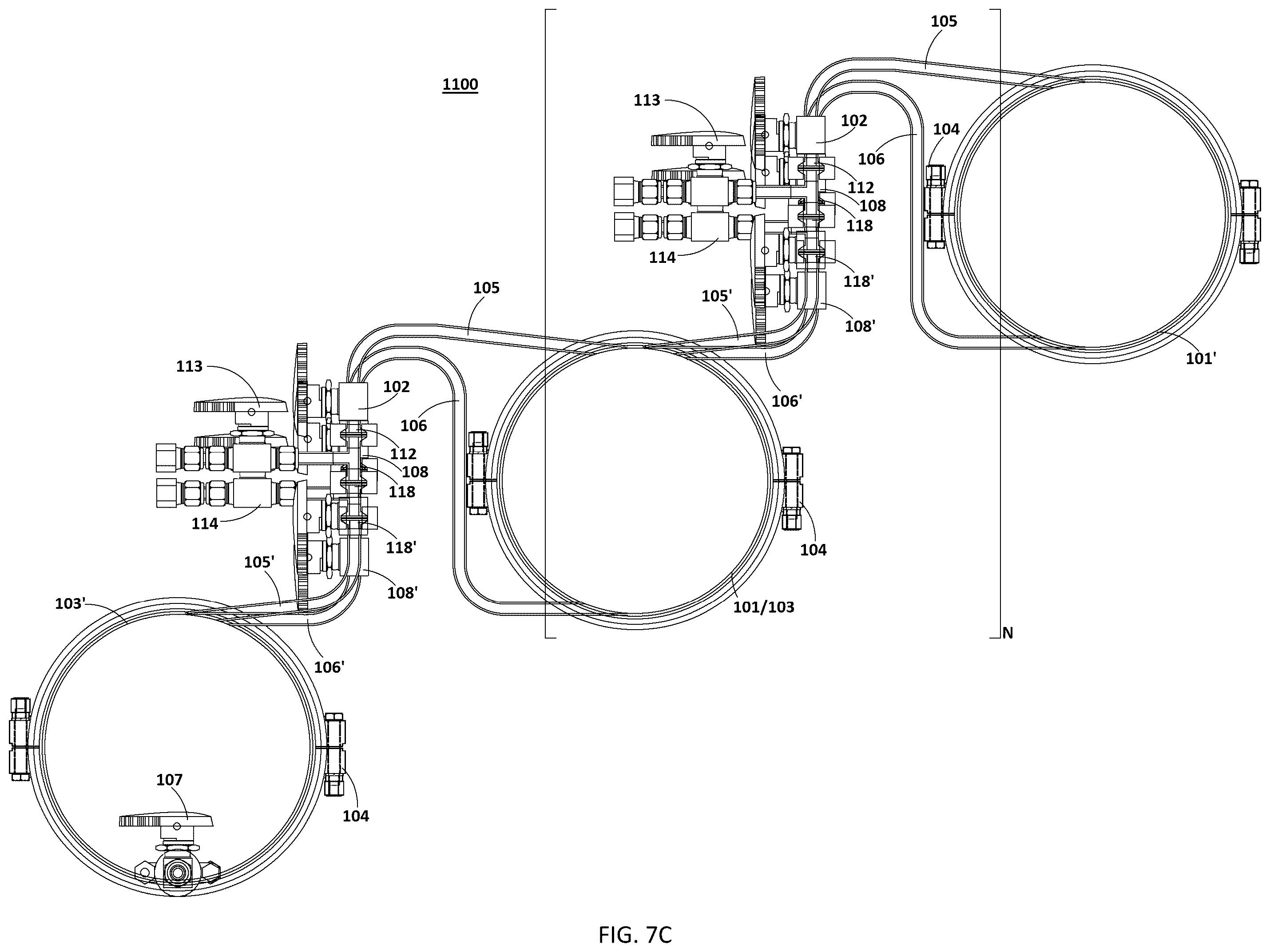 Patent US12496534 Figure 17 – Couplable closed extractors and methods for their use